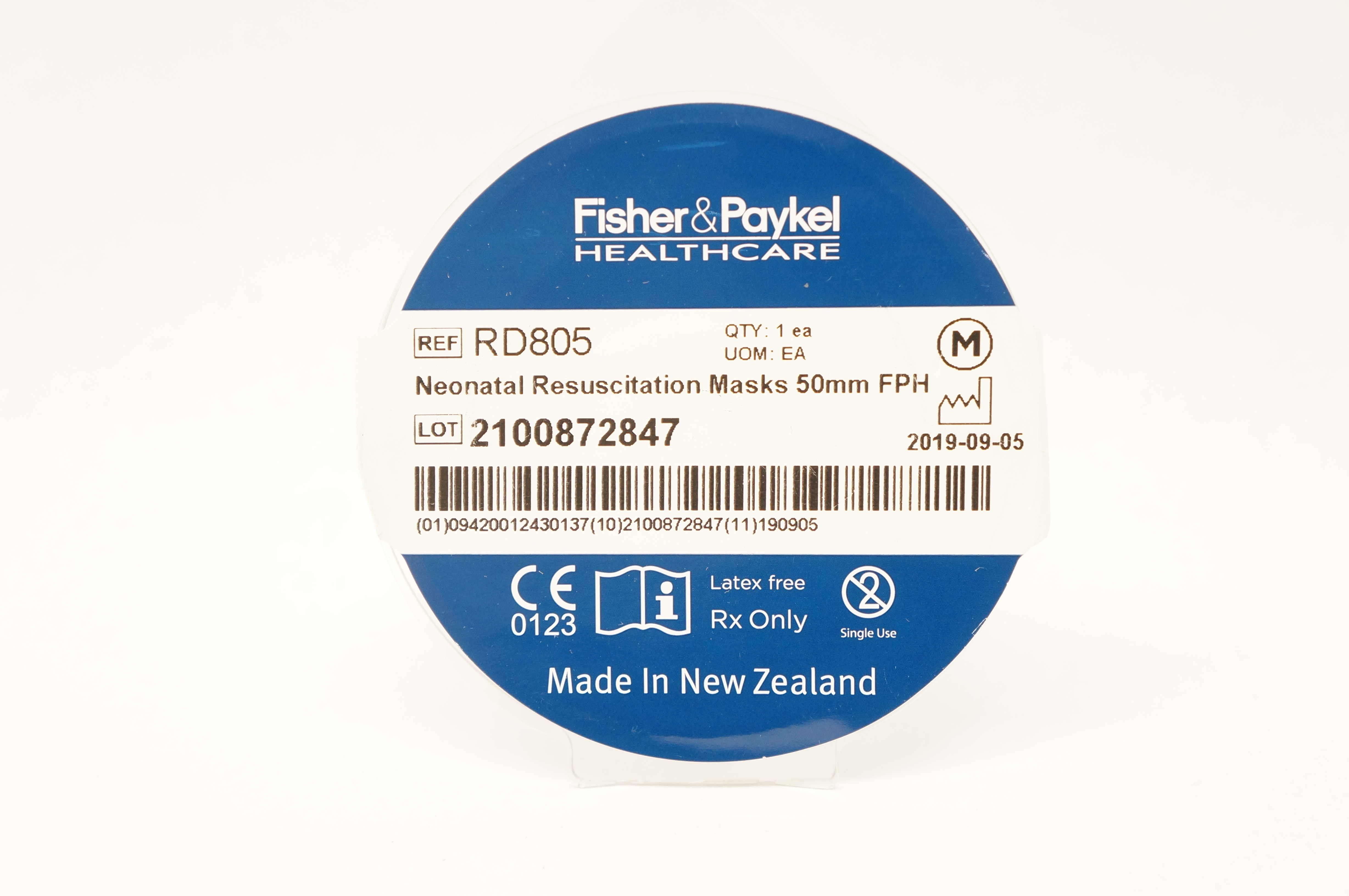 Fisher&Paykel RD805 Neonatal Resuscitation Masks 50mm FPH