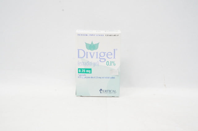 Orion Pharma Divigel Estradiol Gel 0.1% 0.25mg - Box of 7