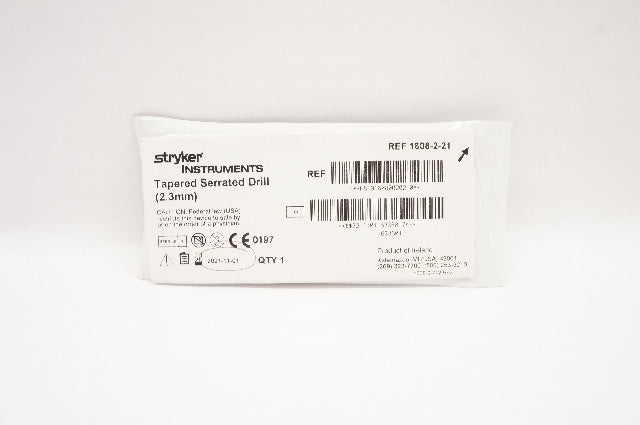 Stryker 1608-2-21 Tapered Serrated Drill 23mm (x)