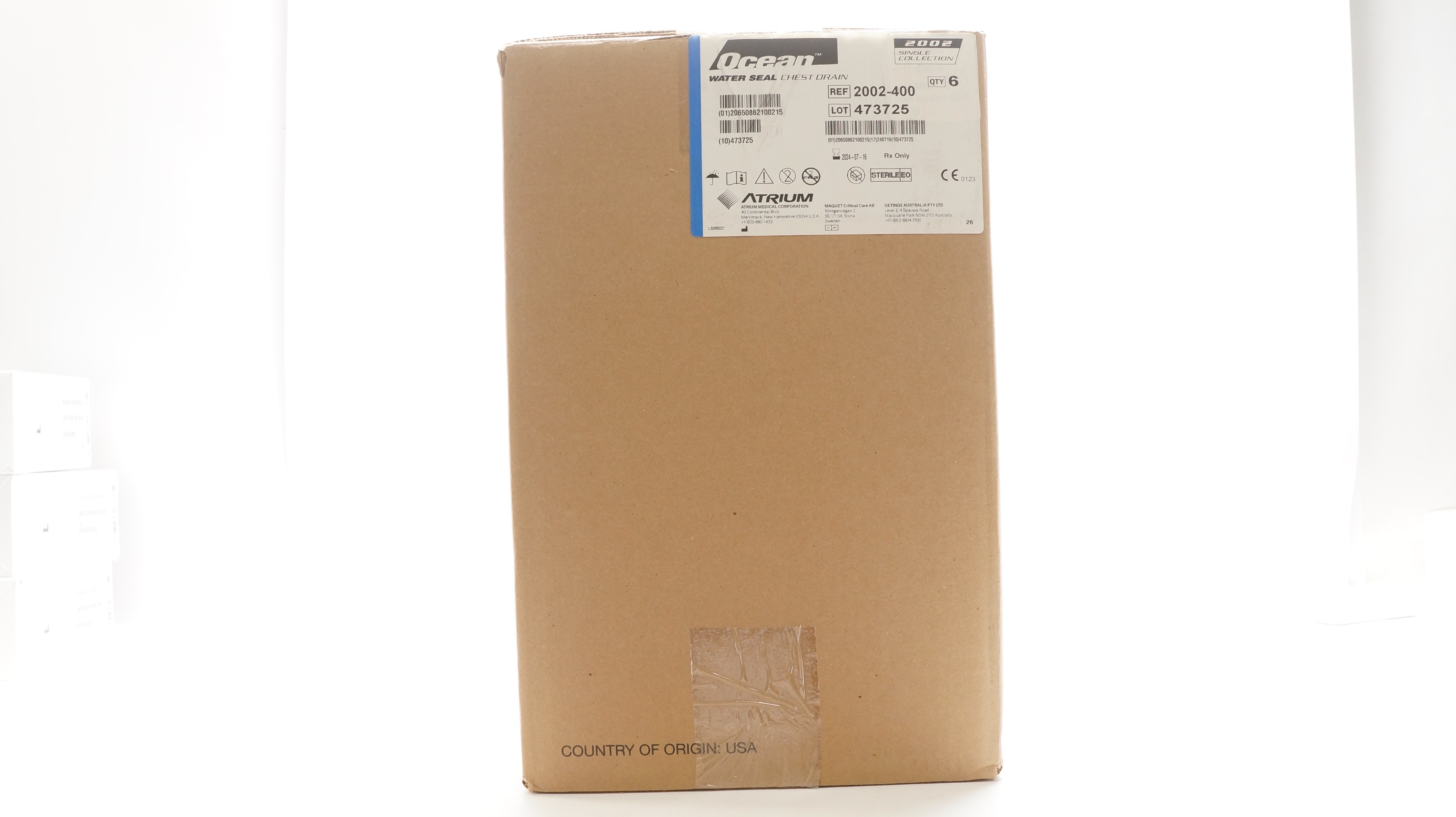 Atrium 2002-400 Ocean Water Seal Chest Drain- Box of 5 (x)