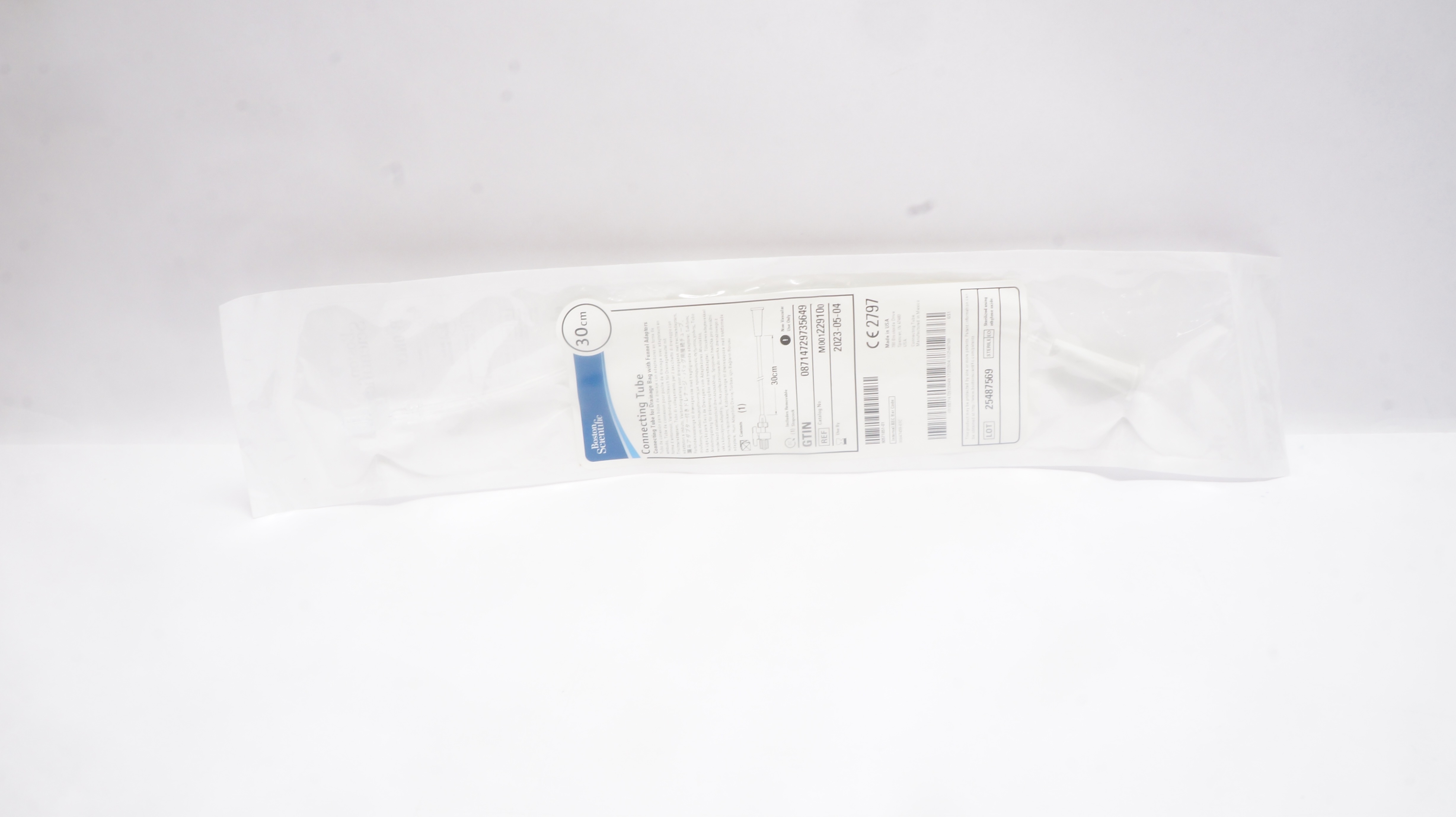 Boston Scientific M001229100 Connecting Tube for Drainage Bag 30cm (x)