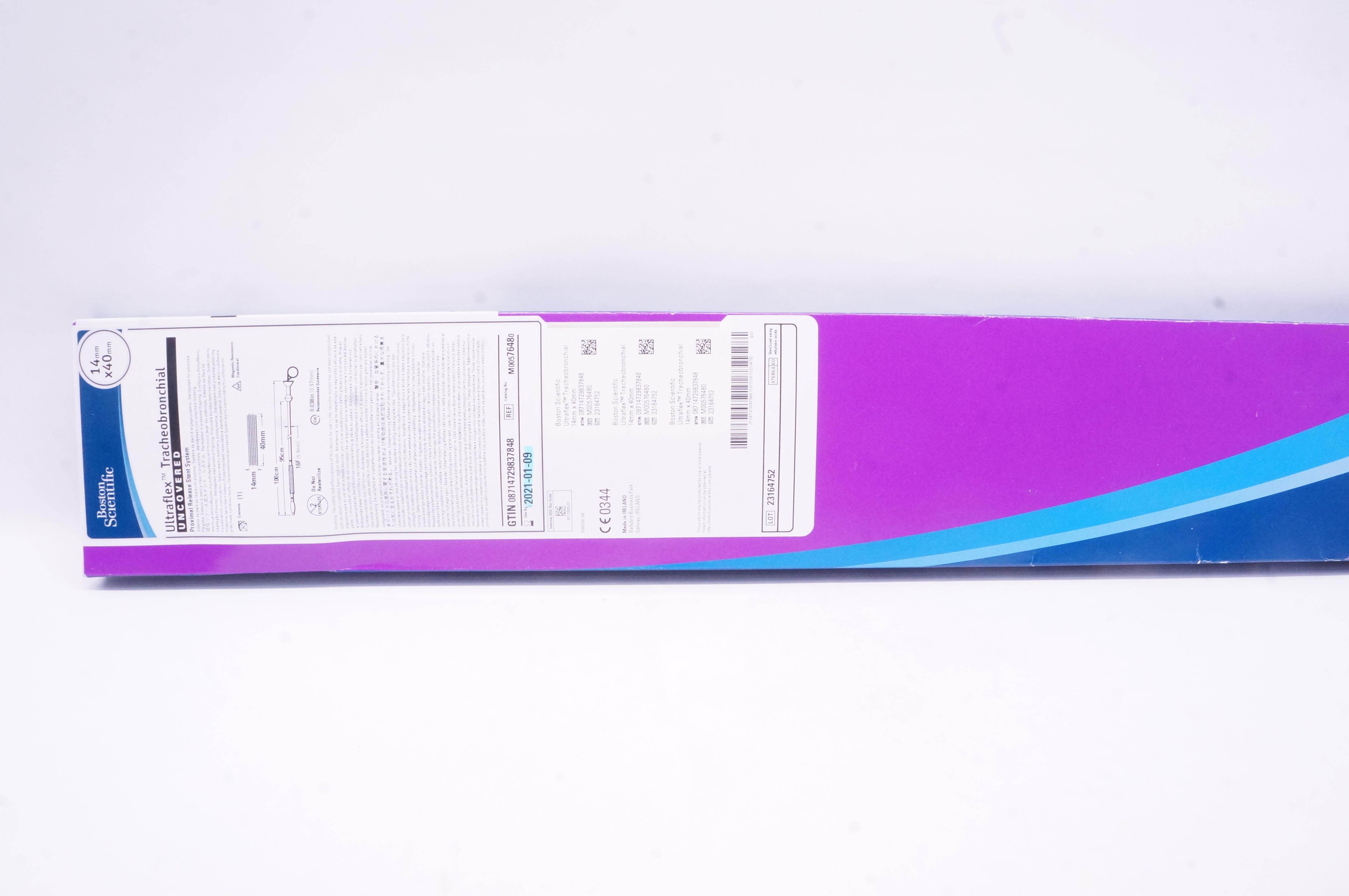 Boston Scientific 7648 Ultraflex Tracheobronchial Uncovered 14mm x 40mm (x)