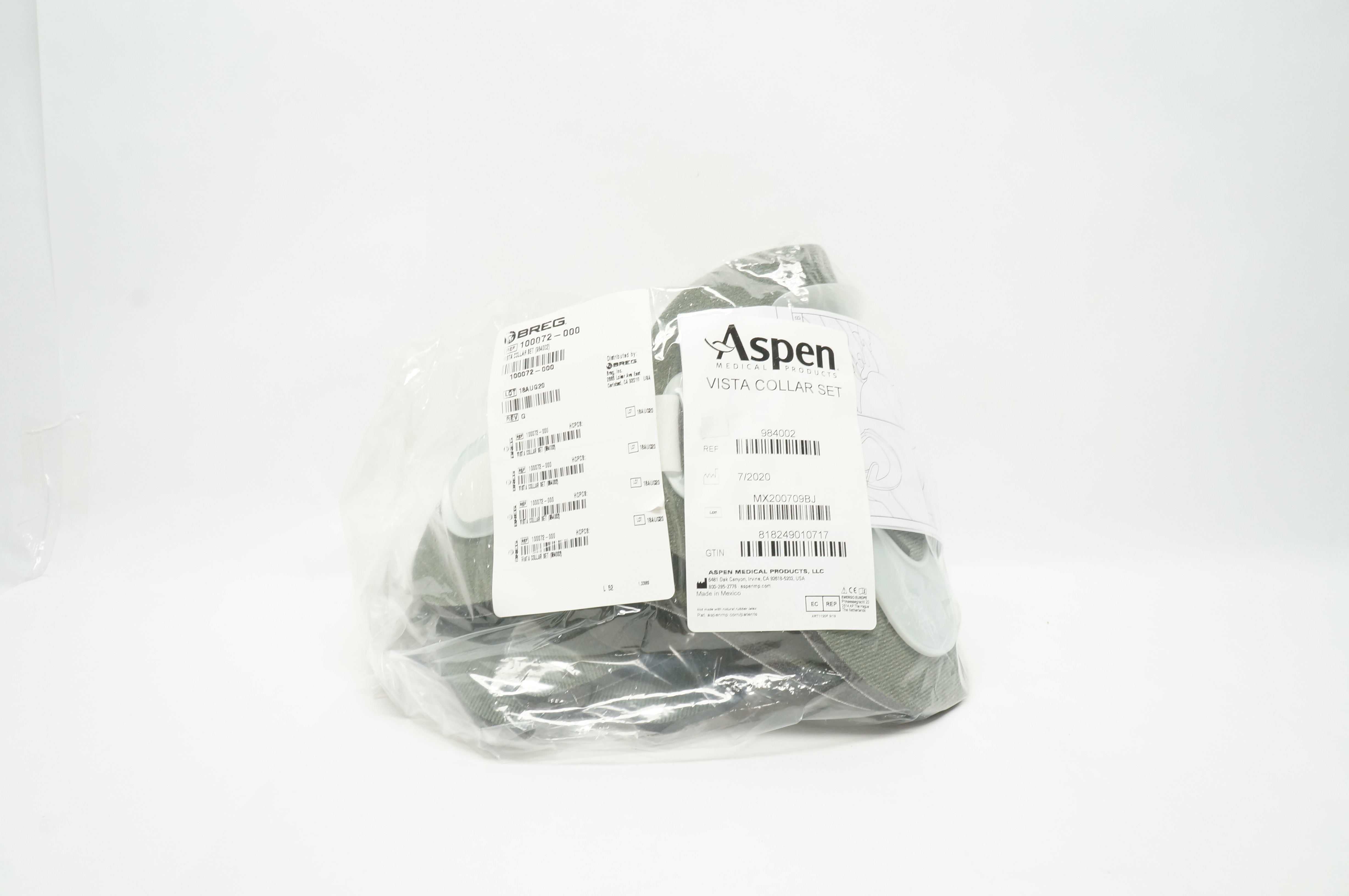 Aspen Medical 984002 Breg Vista Collar Set
