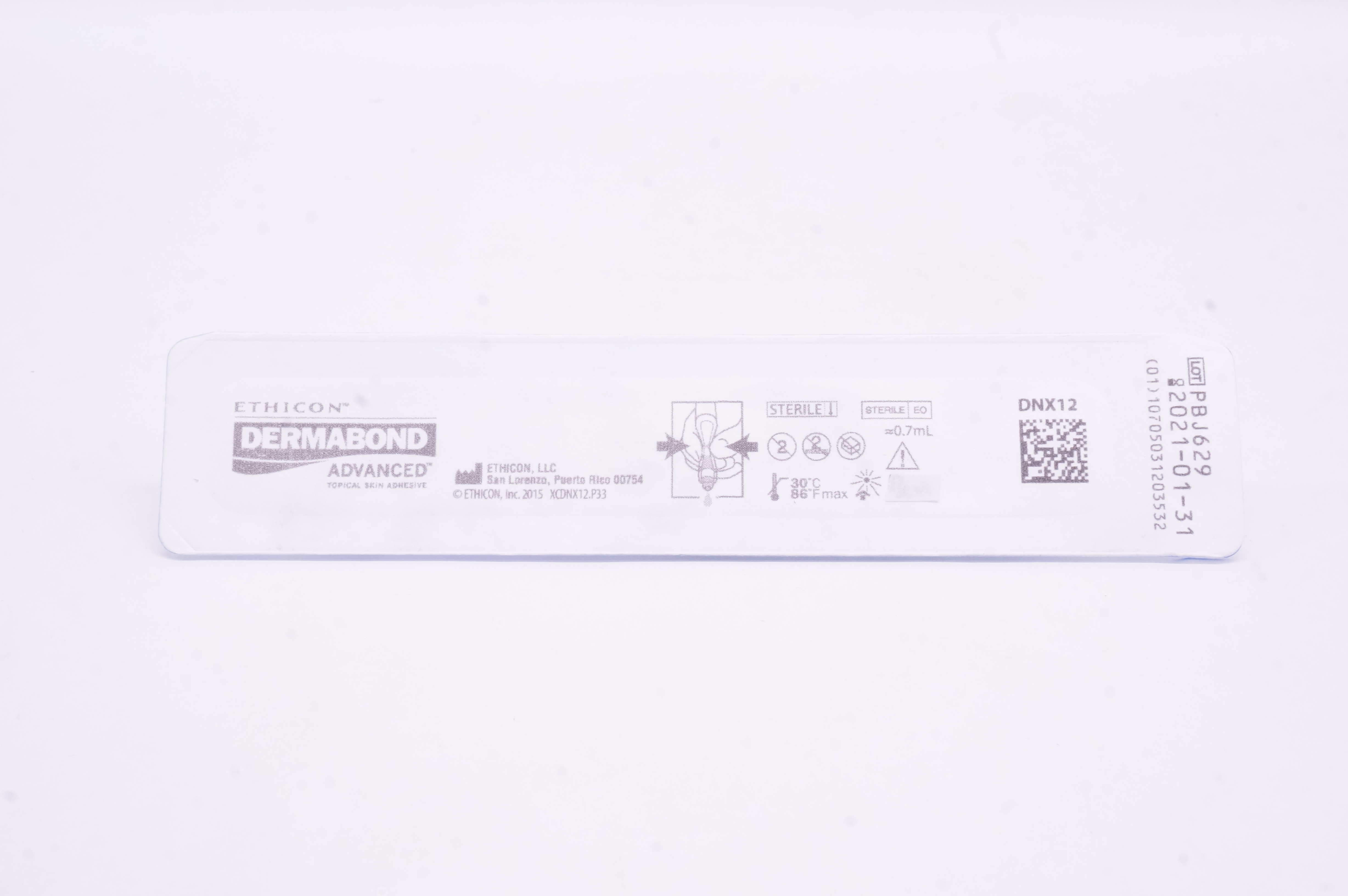 Ethicon DNX12 Dermabond Advanced Topical Skin Adhesive 0.7mL (x)
