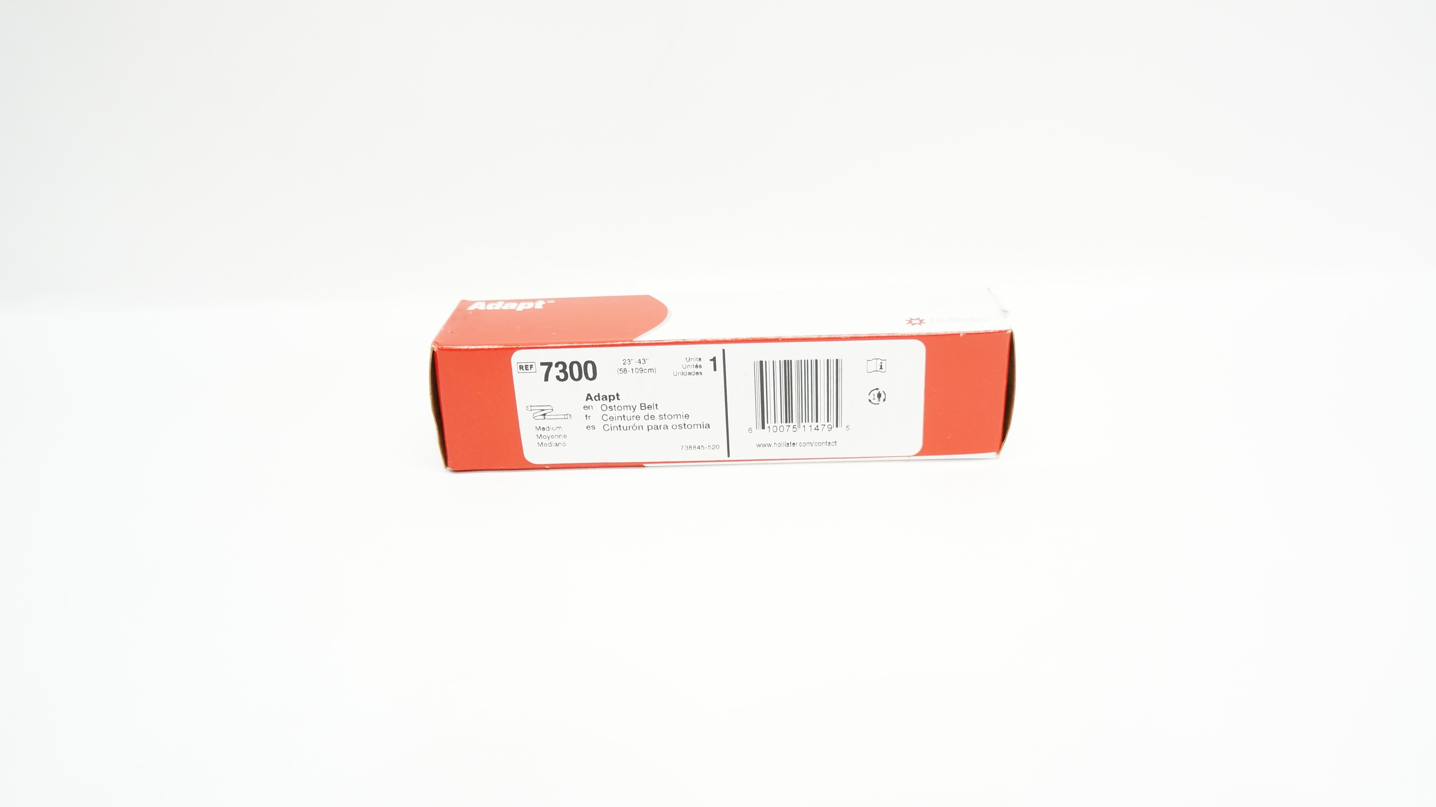 Hollister 7300 Adapt Ostomy Belt 23-43inch