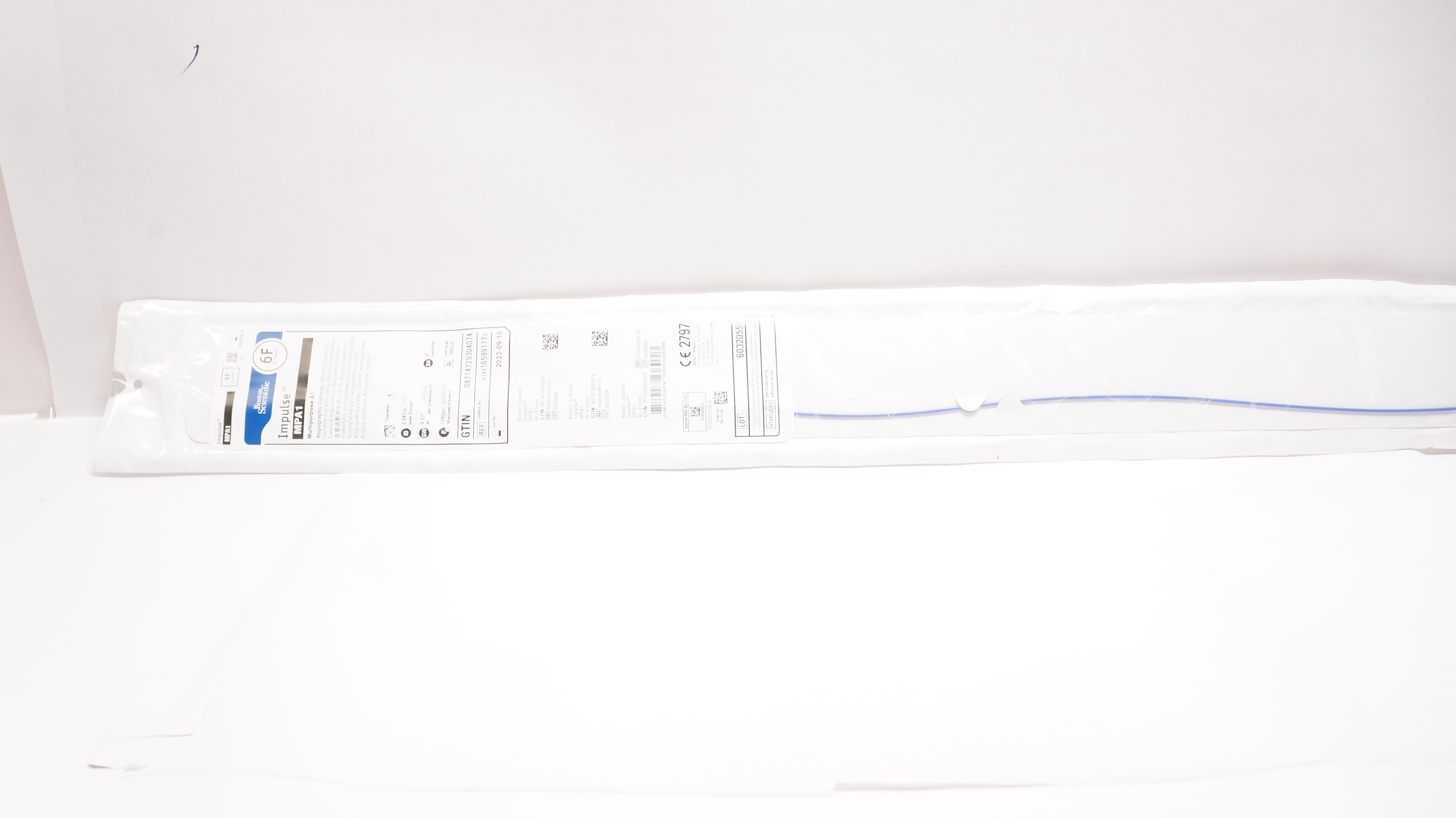 Boston Scientific H749165991170 Impulse MPA1 Angiographic Cath. 6F (x)