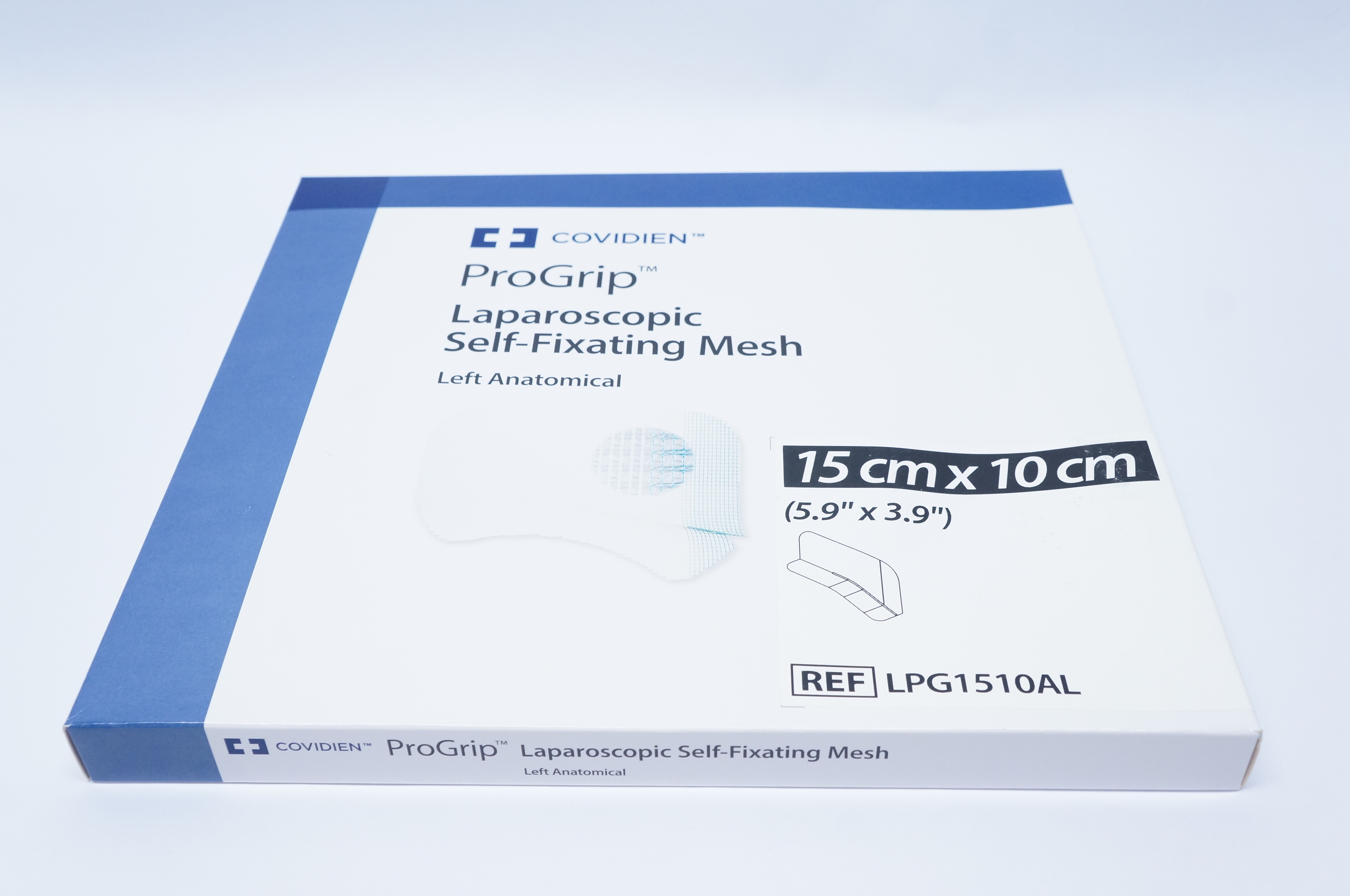 Covidien LPG1510AL ProGrip Laparoscopic Self-Fixating Mesh 5.9inch x 3 ...
