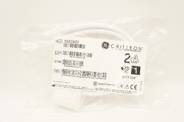 GE 3982422 Critikon Soft-Cuf Blood Pressure Cuffs, Size 2, 4-8cm