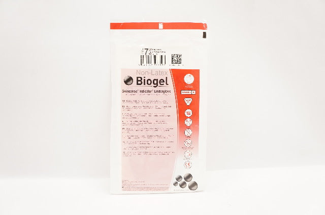 Molnlycke 40670 Biogel Skinsense Indicator Polychloroprene Surgical Underglove 7