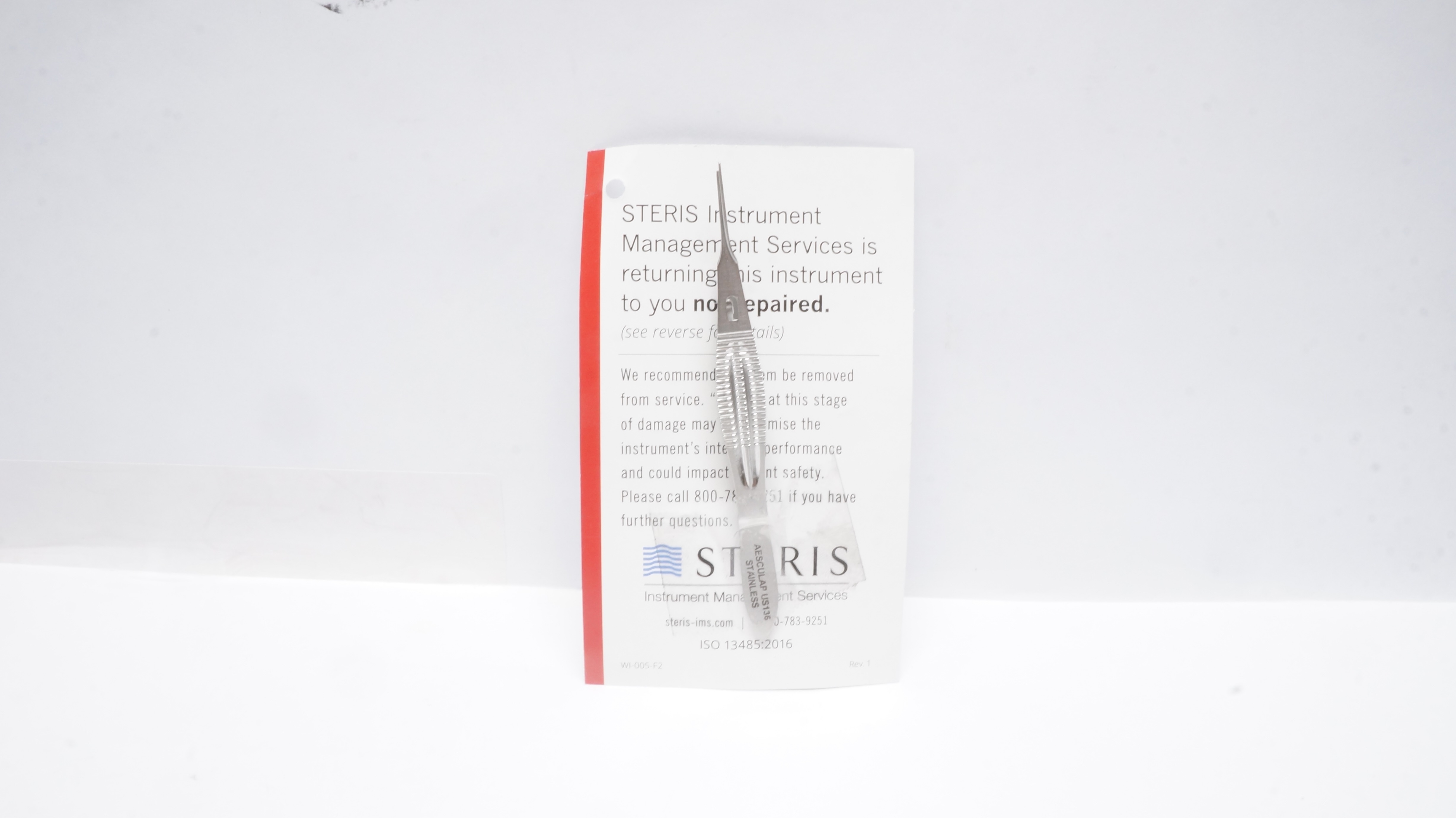 Steris US136 Aesculap Stanless Broken Tip