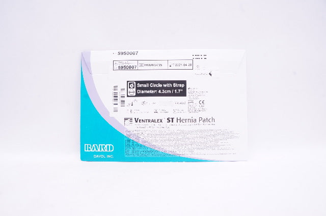 Bard 5950007 Ventralex ST Hernia Patch Small Circle with Strap 1.7inch (x)
