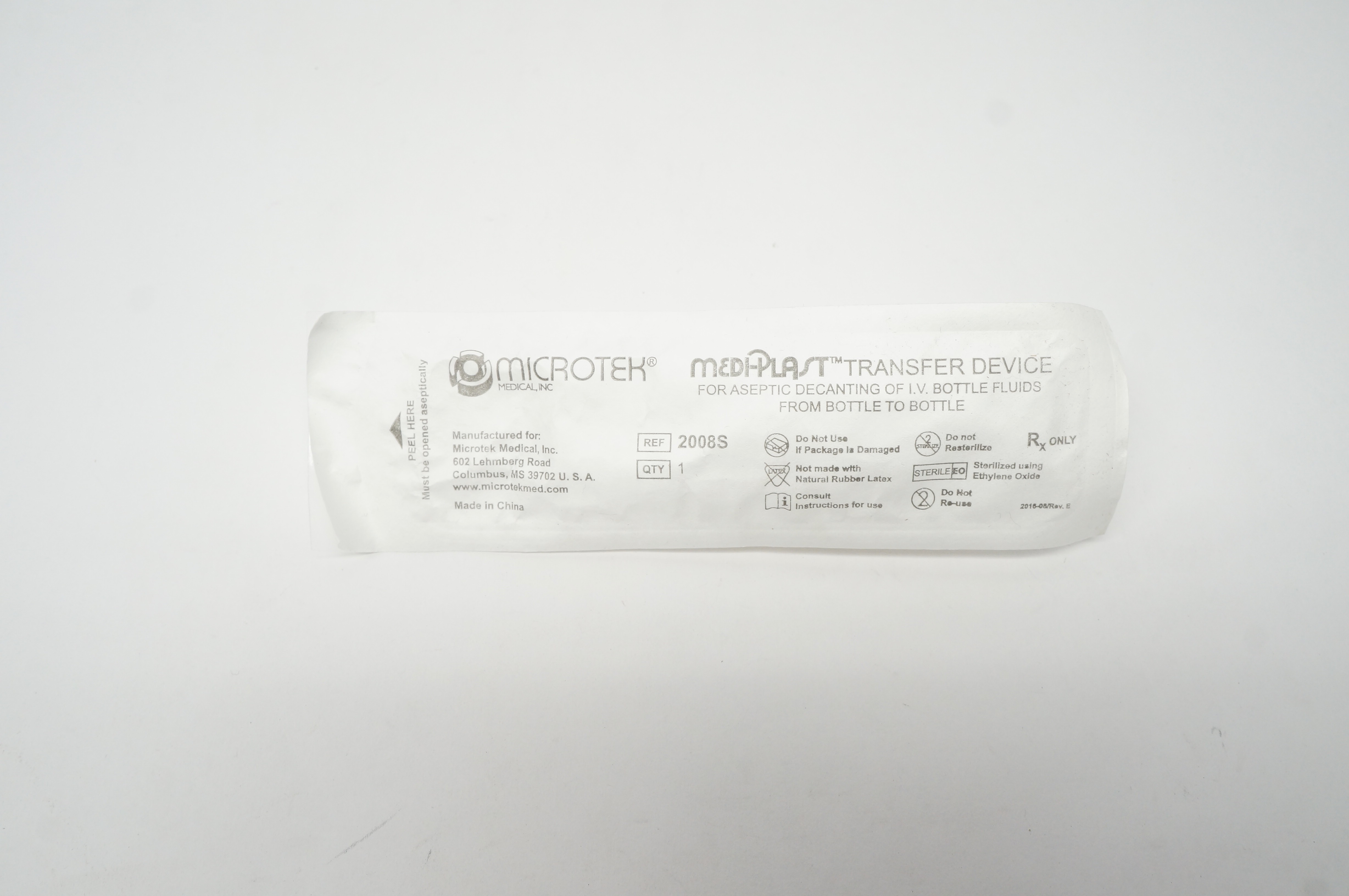 Microtek 2008S Medi-Plast Transfer Device
