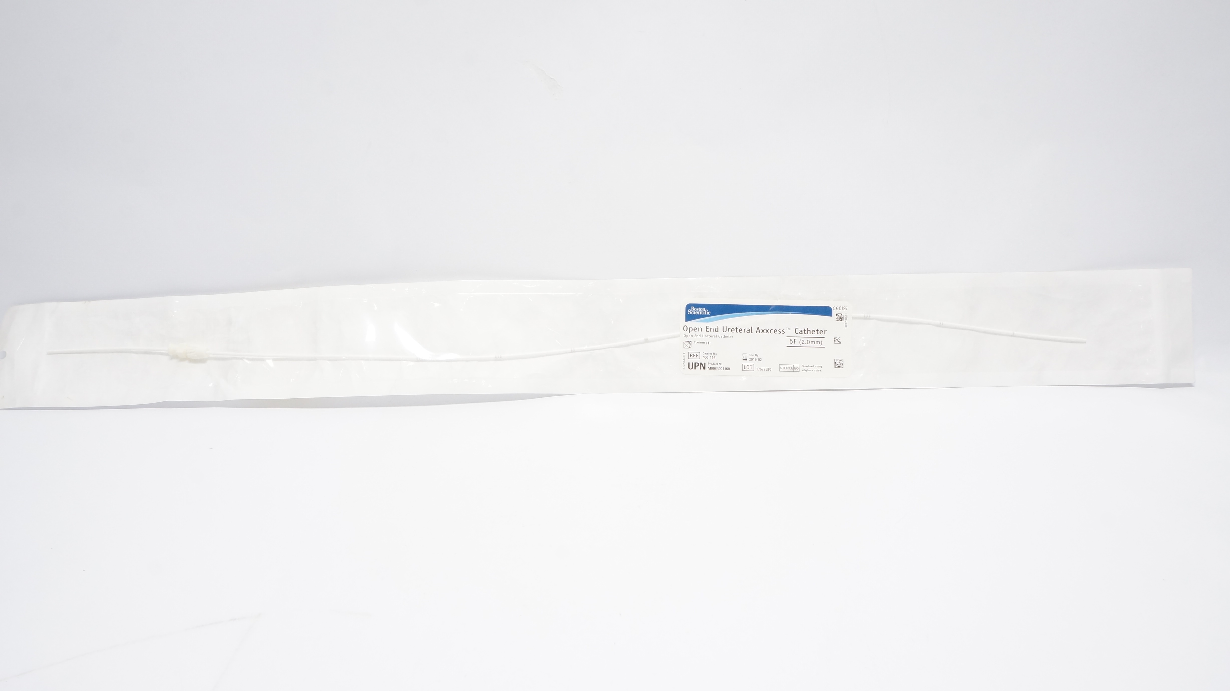 Boston Scientific 400-116 Open End Ureteral Axxcess Cath. 6F (x)