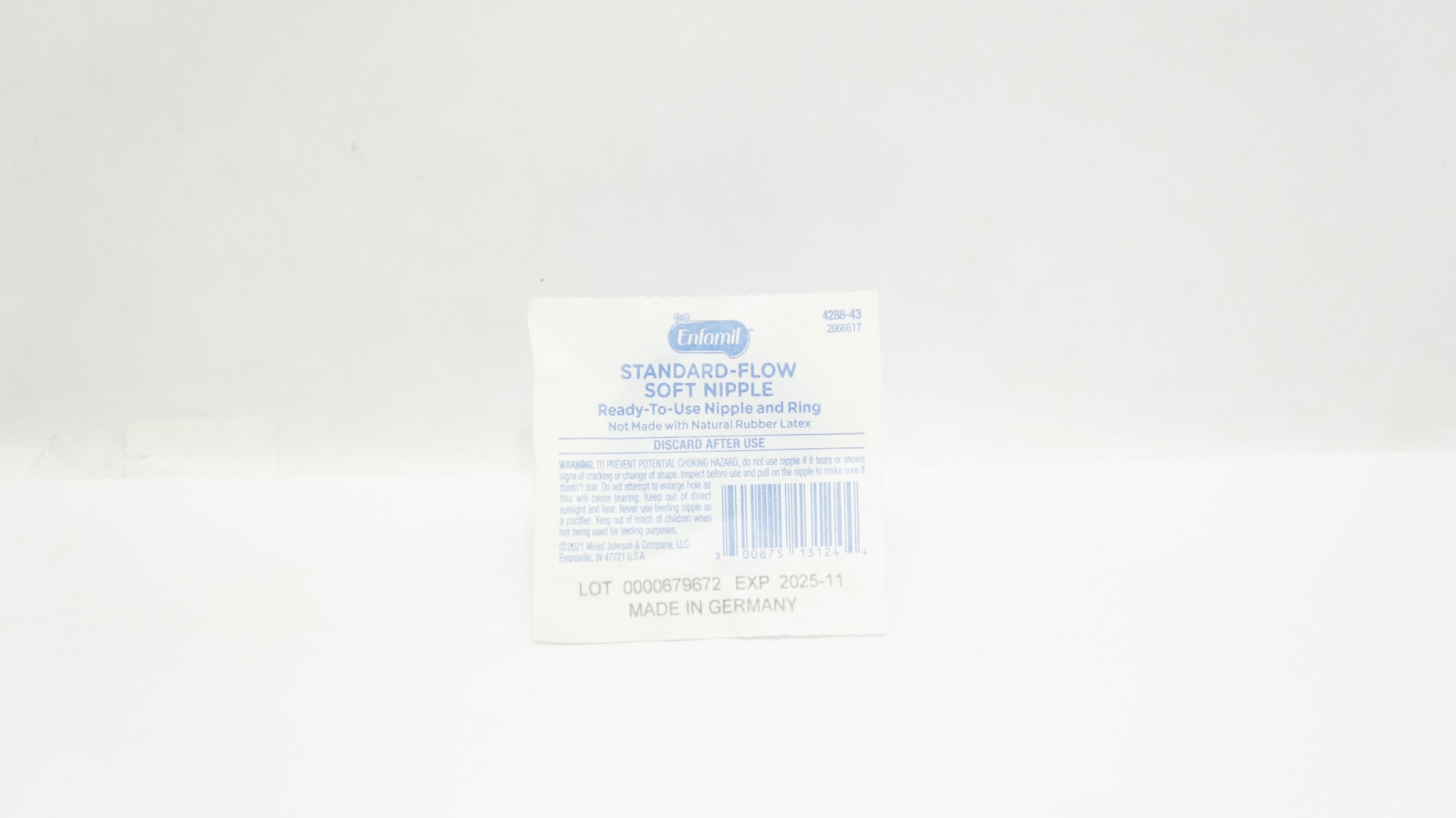 Mead Johnson 428843 Enfamil StandardFlow Soft Nipple