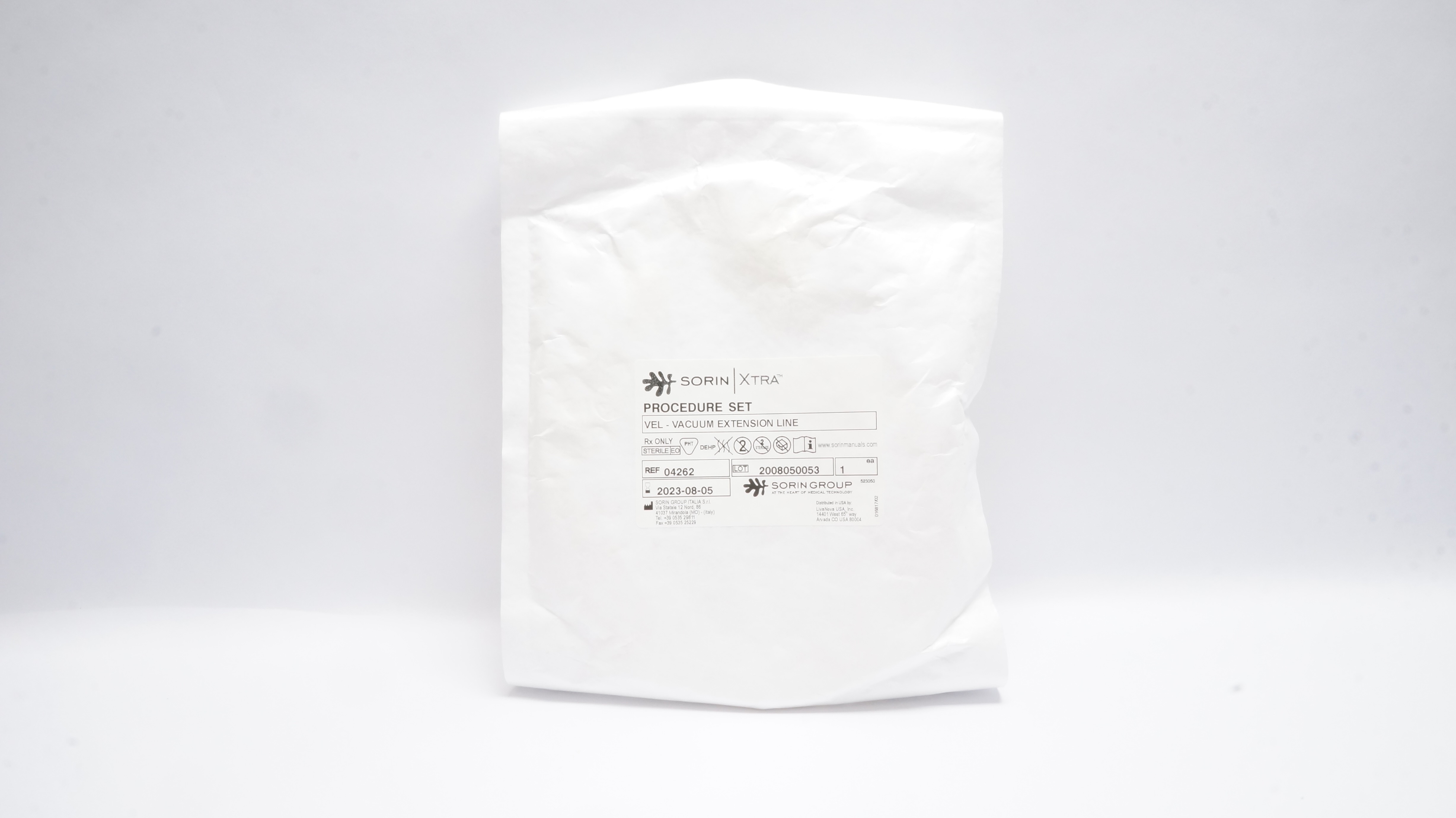Sorin Xtra 04262 Procedure Set (x)