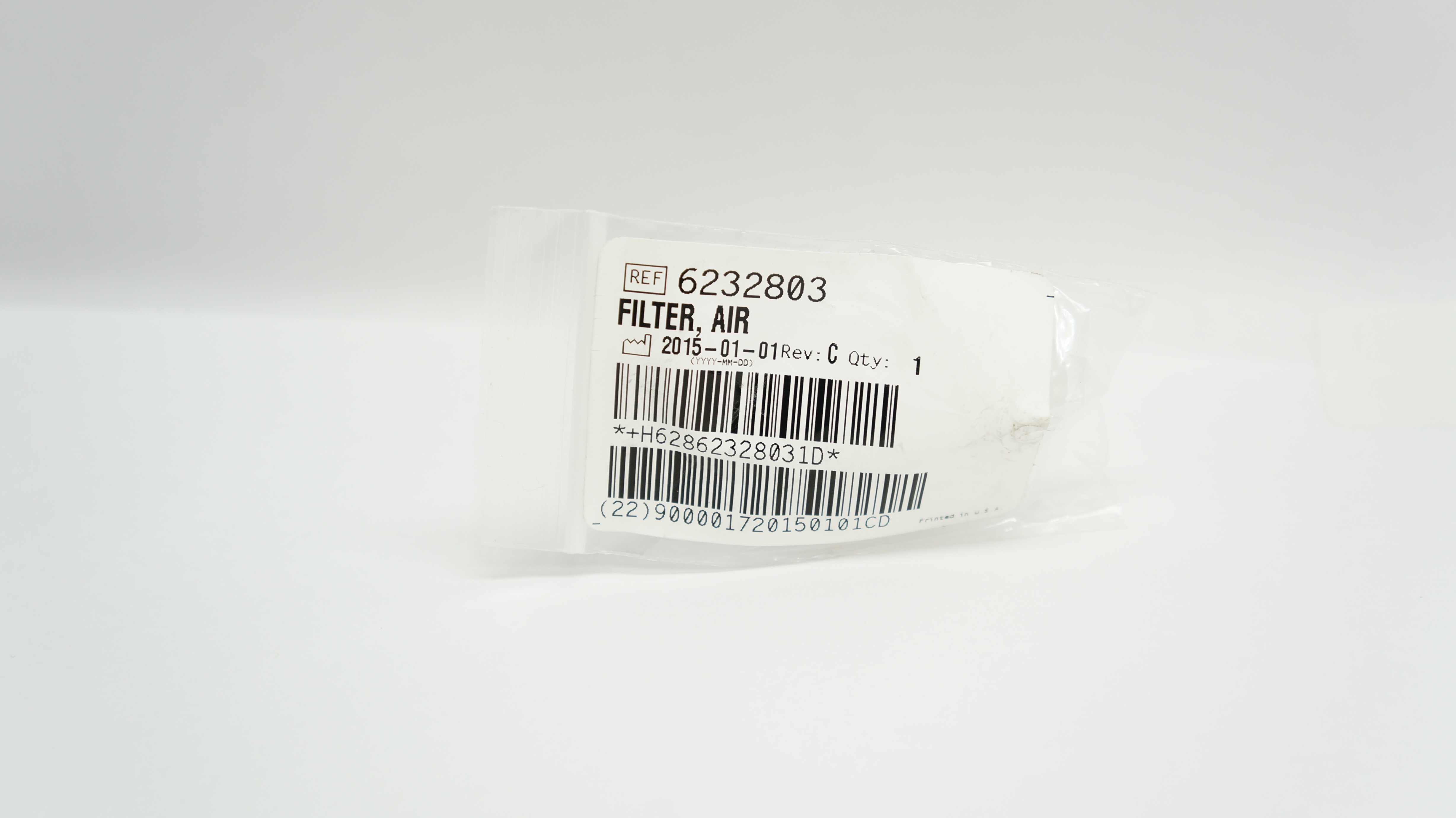62313 Mask Beckman Coulter 6232803 Filter,Air