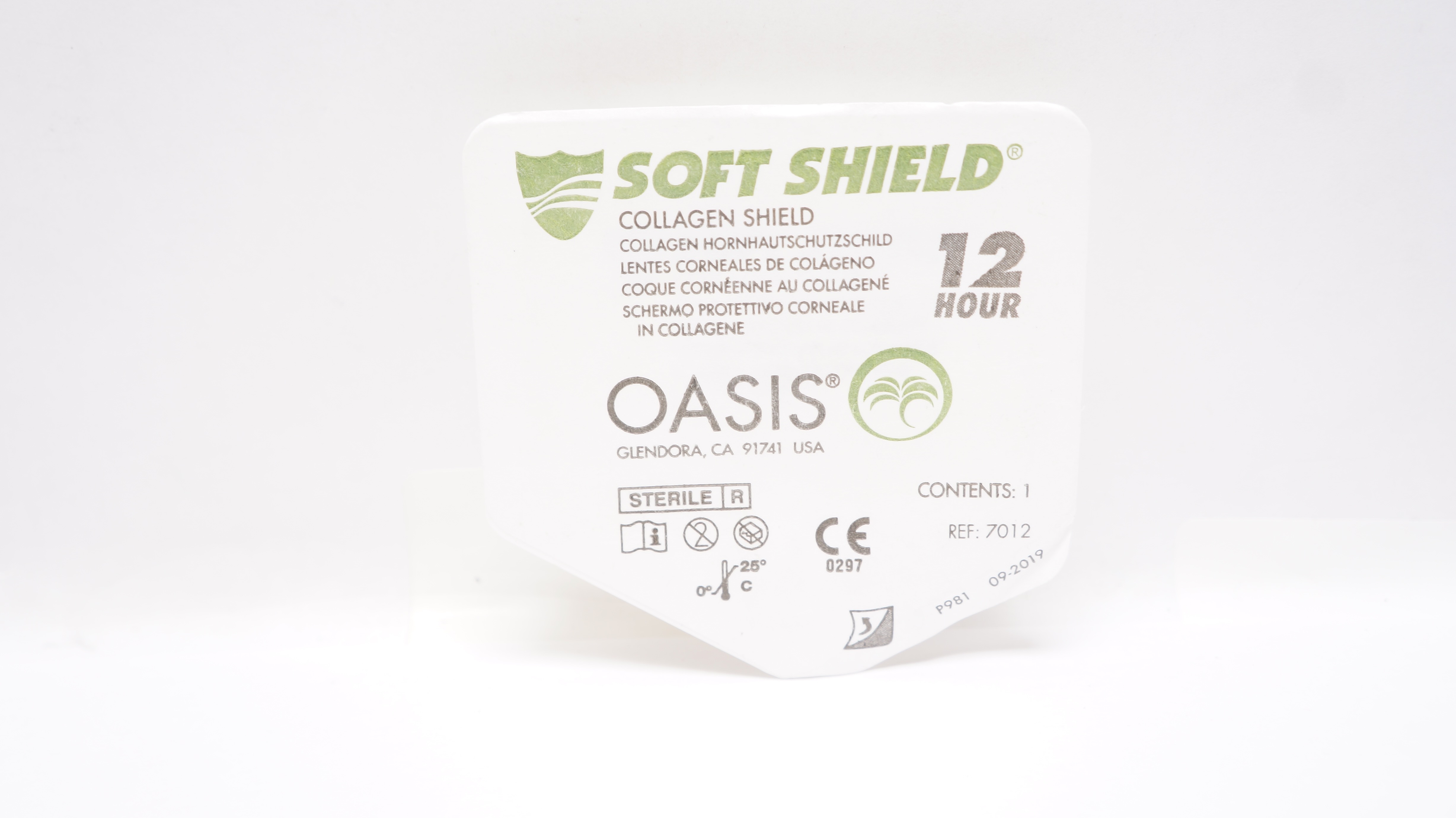 Oasis 7012 Soft Shield Collagen Corneal Shield 12-Hour (x)