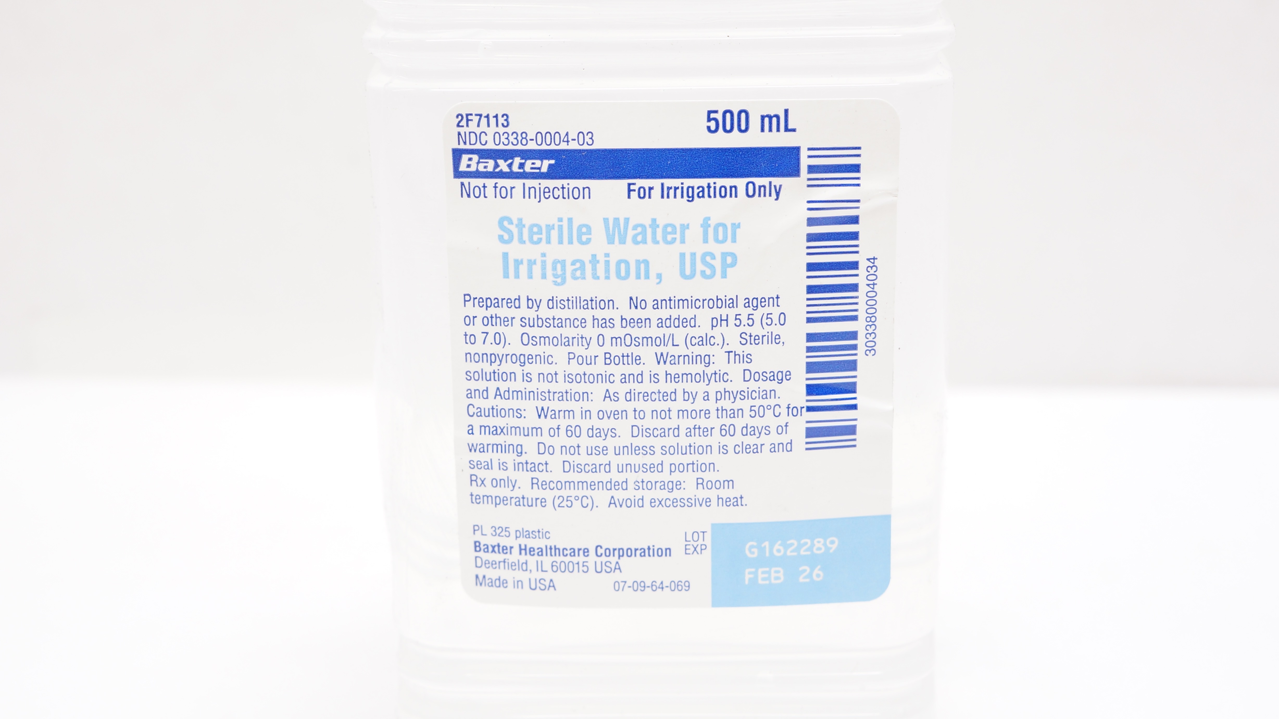 What Happens If You Drink Sterile Water For Irrigation