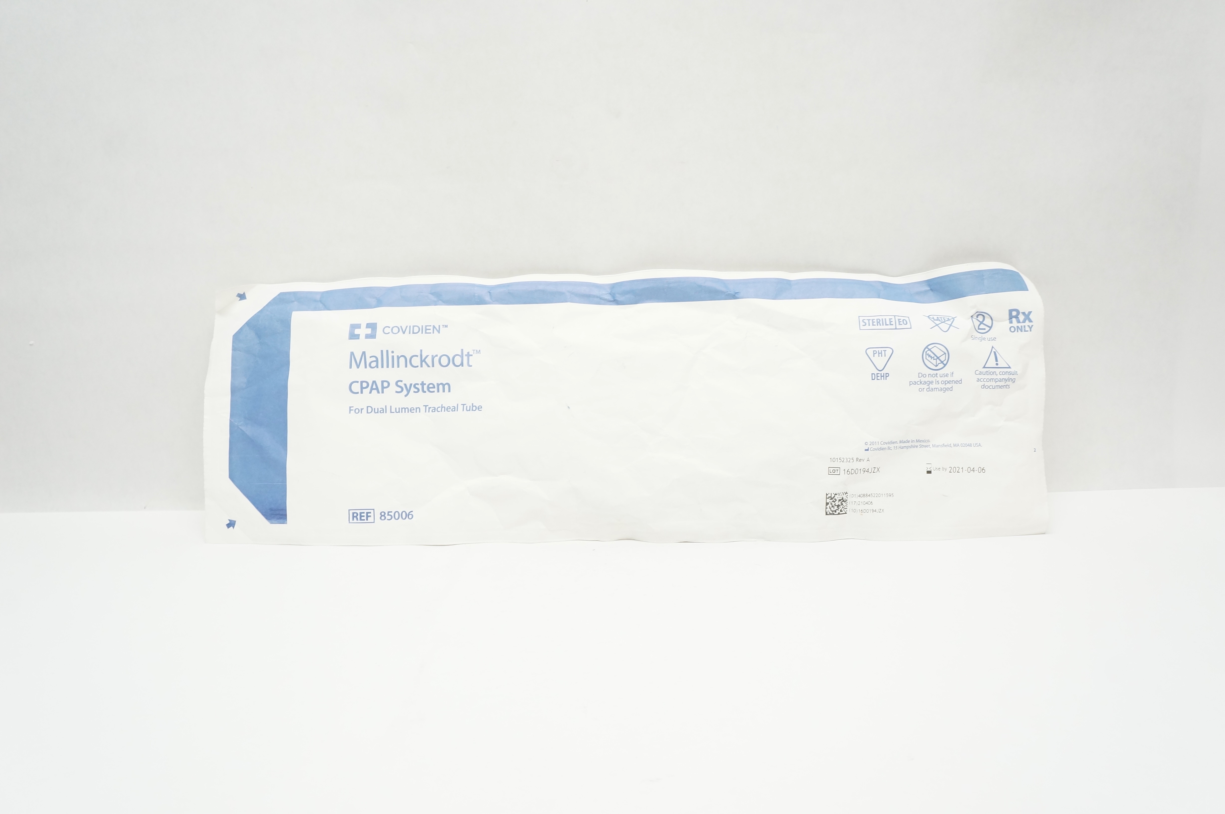 Covidien 85006 Mallinckrodt CPAP System For Dual Lumen Tracheal Tube (x)