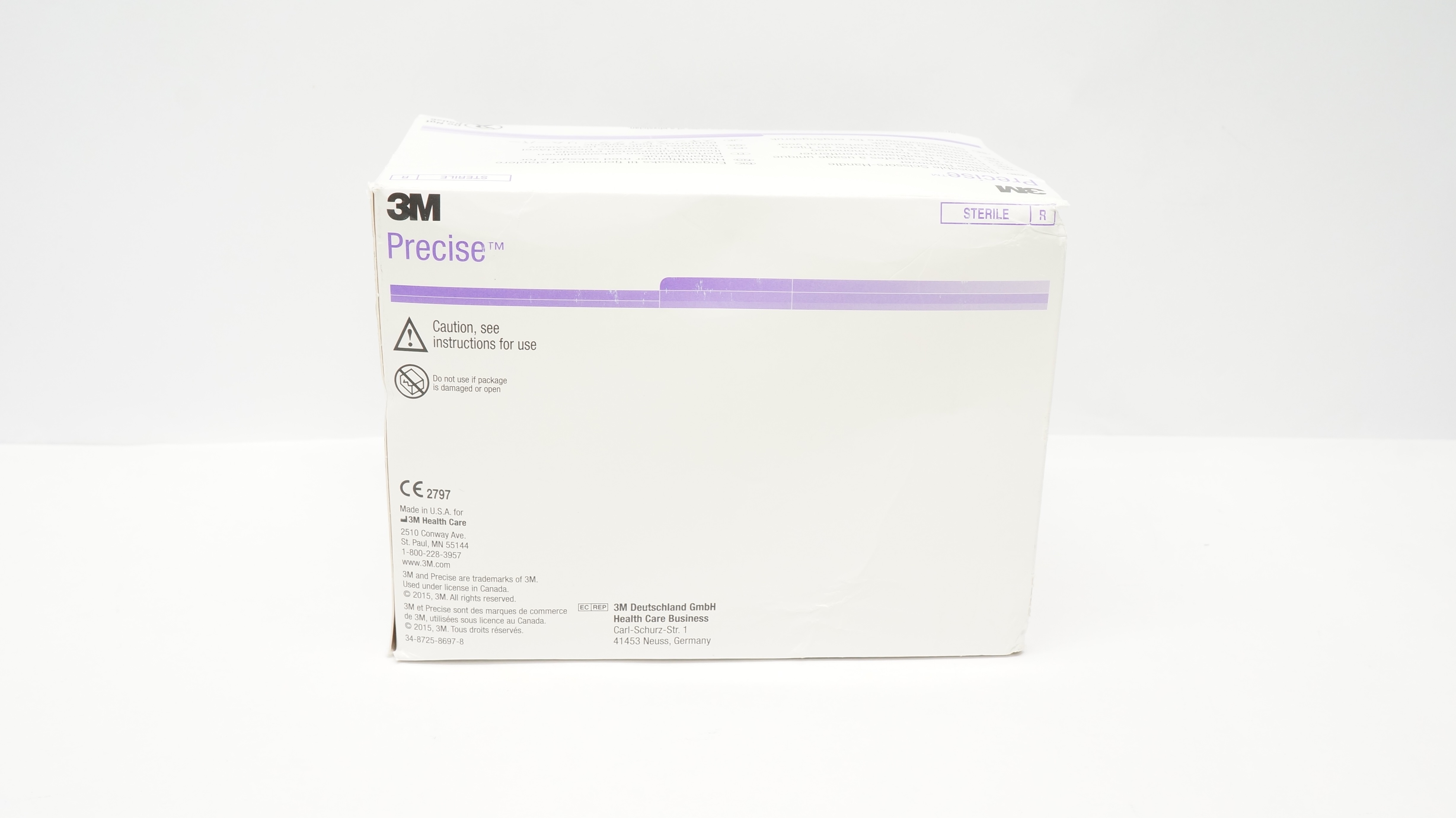 3M SR-3 Precise Disposable Scissors-Handle Staple Remover - Box of 9