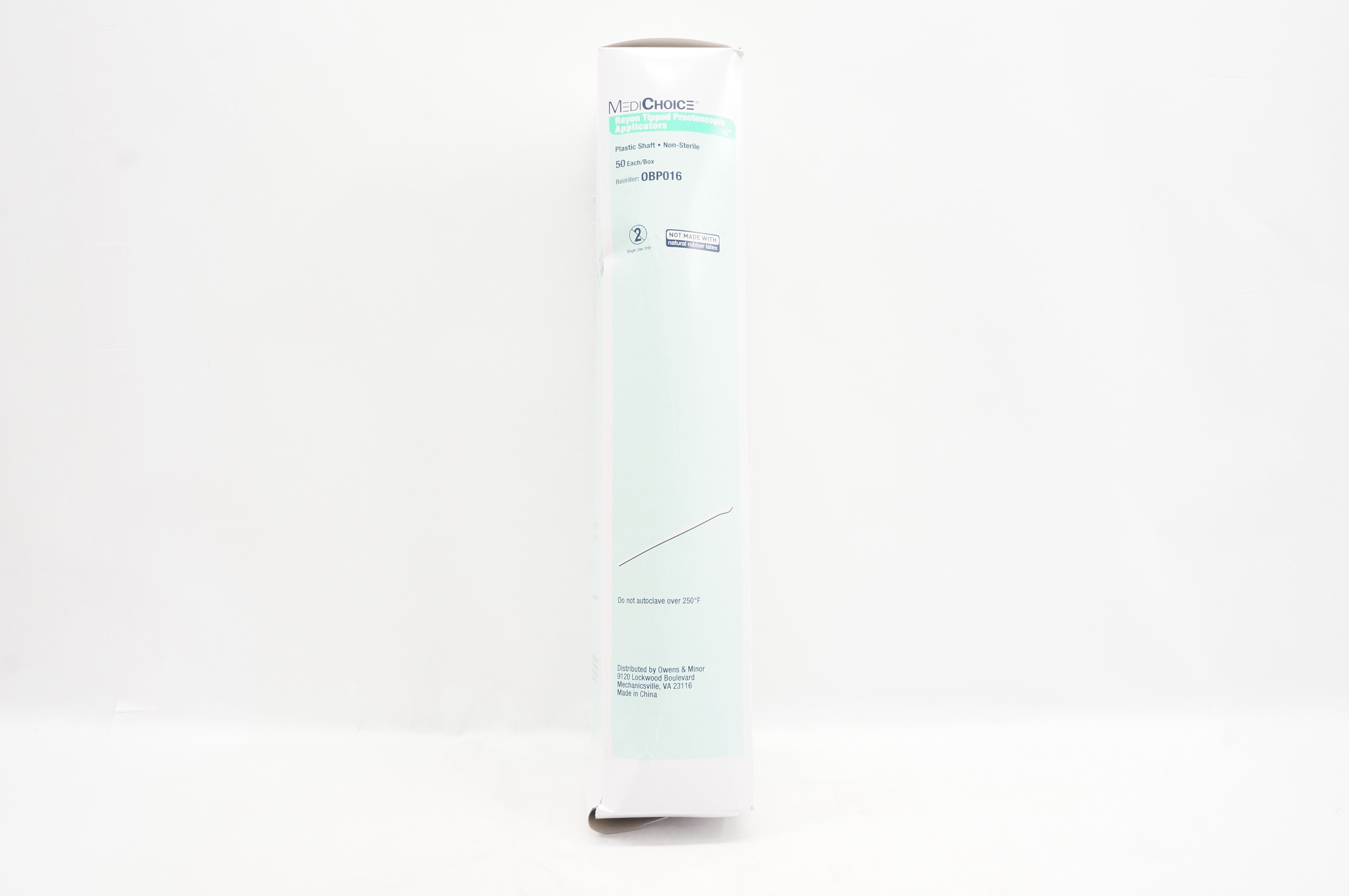 MediChoice OBP016 Rayon Tipped Proctoscopic Applicators - Box of 50
