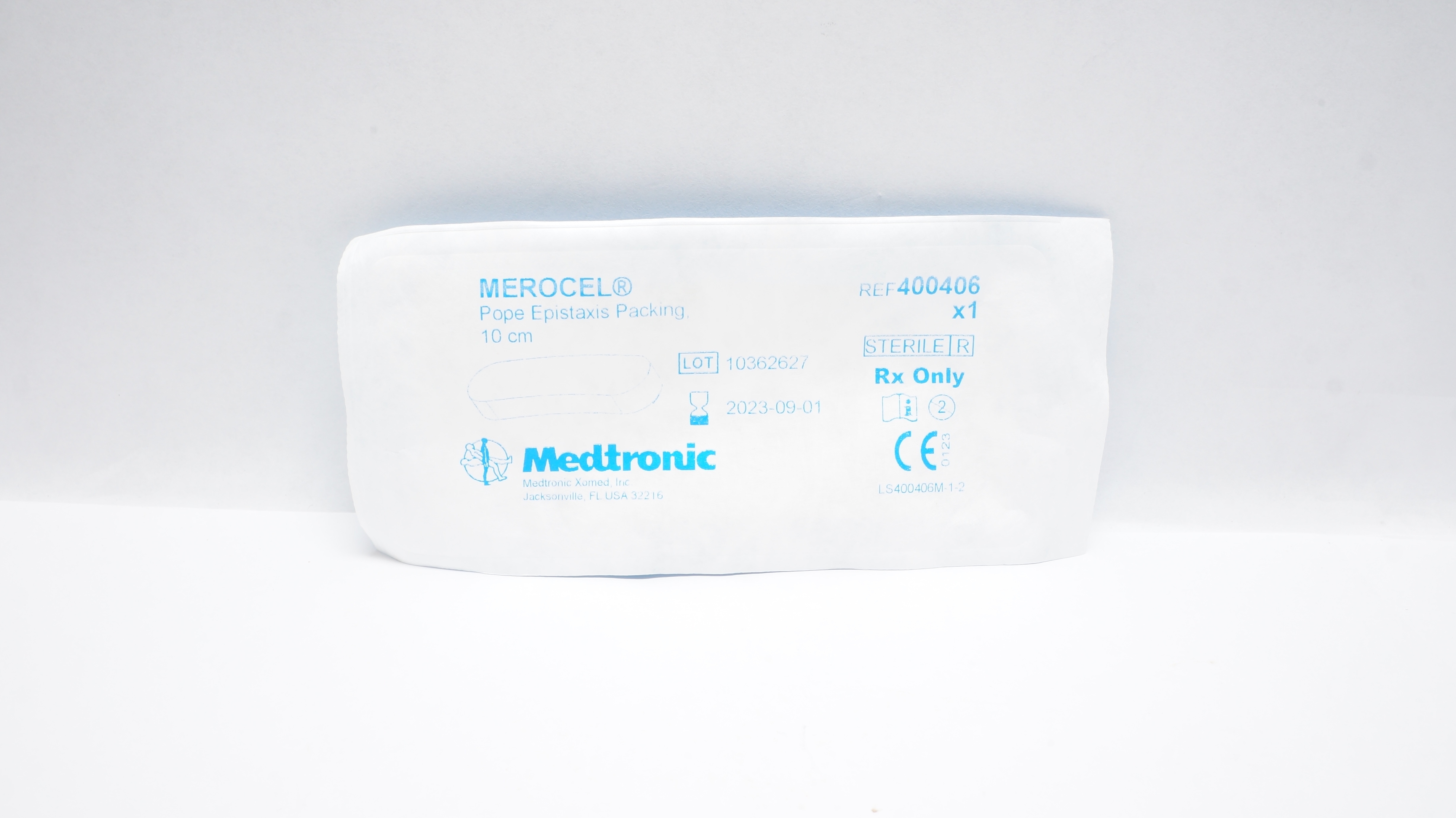Medtronic 400406 MEROCEL Pope Epistaxis Packing 10cm (x)