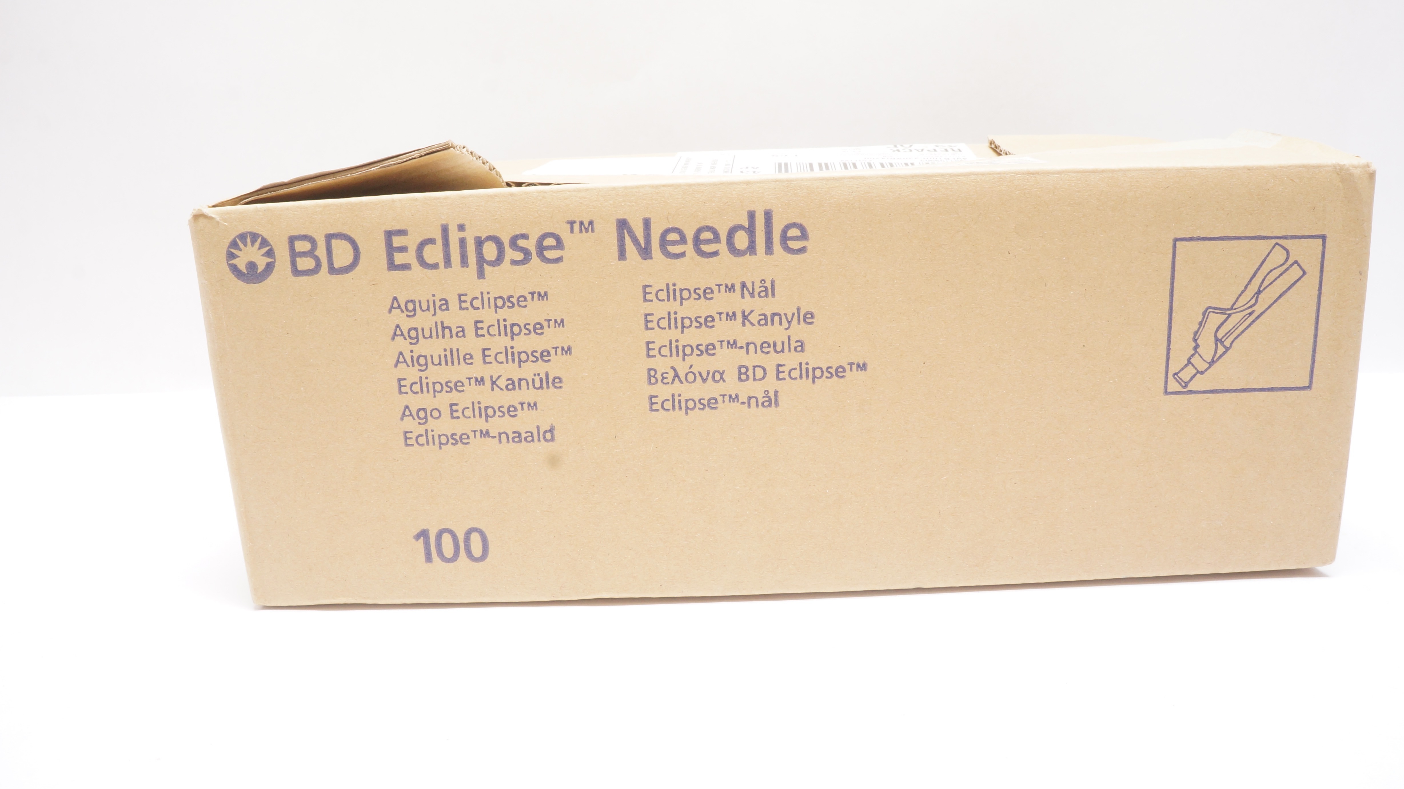 BD 305765 Eclipse Injection Ndle 21G x 1 1/2 TW - Box of 59 (x)