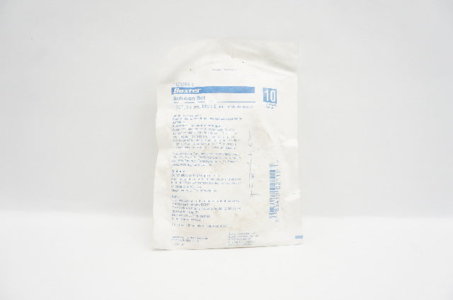 Baxter 1C8296s Solution Set 125inch Male Luer Lock Adapter, 10Drops/mL