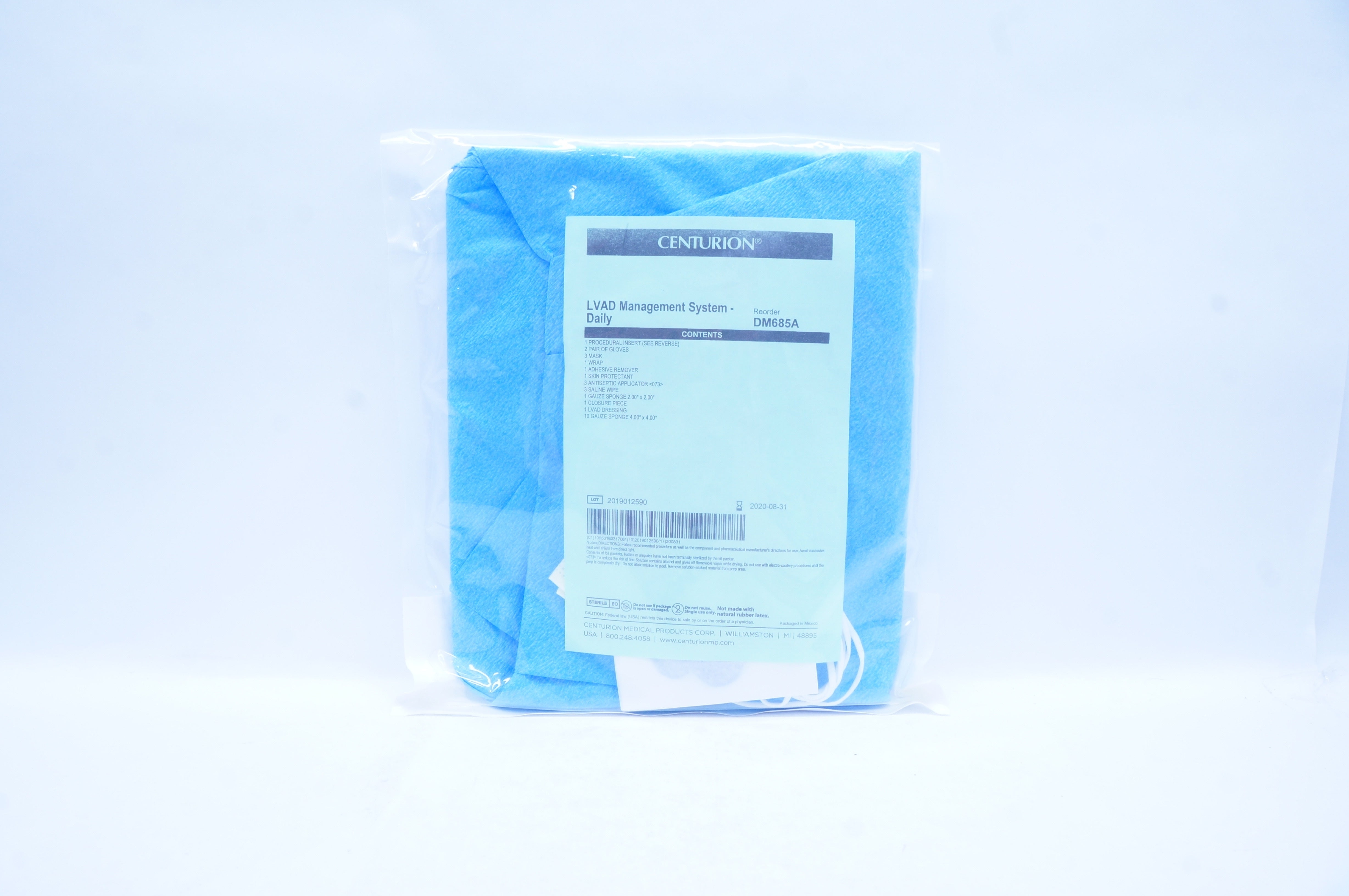 Centurion DM685A LVAD Management System Daily (x)