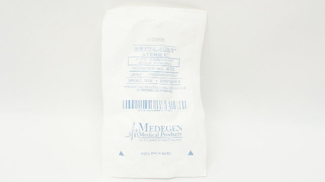 Medegen Medical 4172 Gent-L-Kare 2oz Ear/Ulcer Bulb Syringe