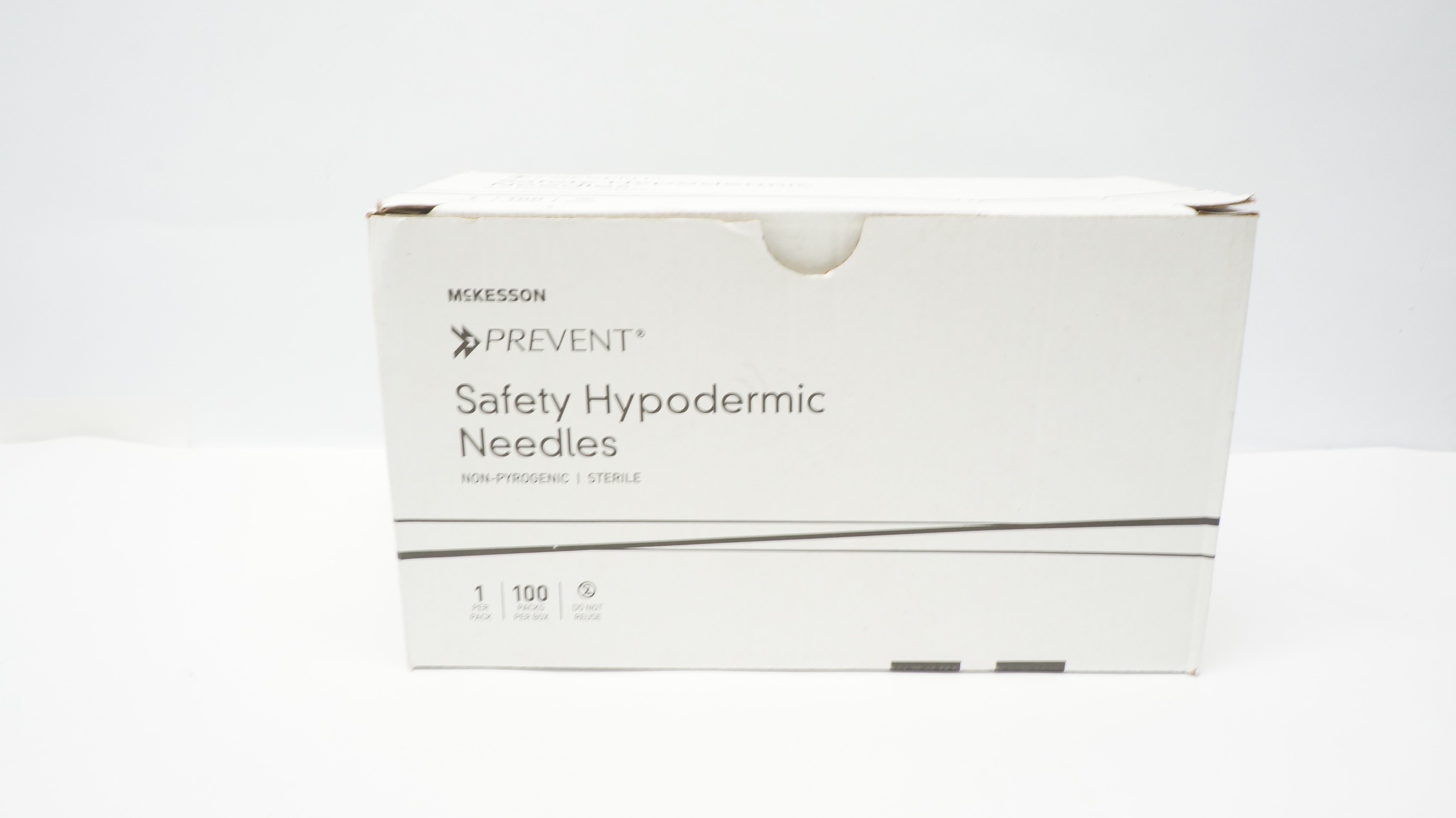 McKesson 102-N2705S3 Prevent Safety Hypodermic Ndle 27G x 1/2in - Box of 100