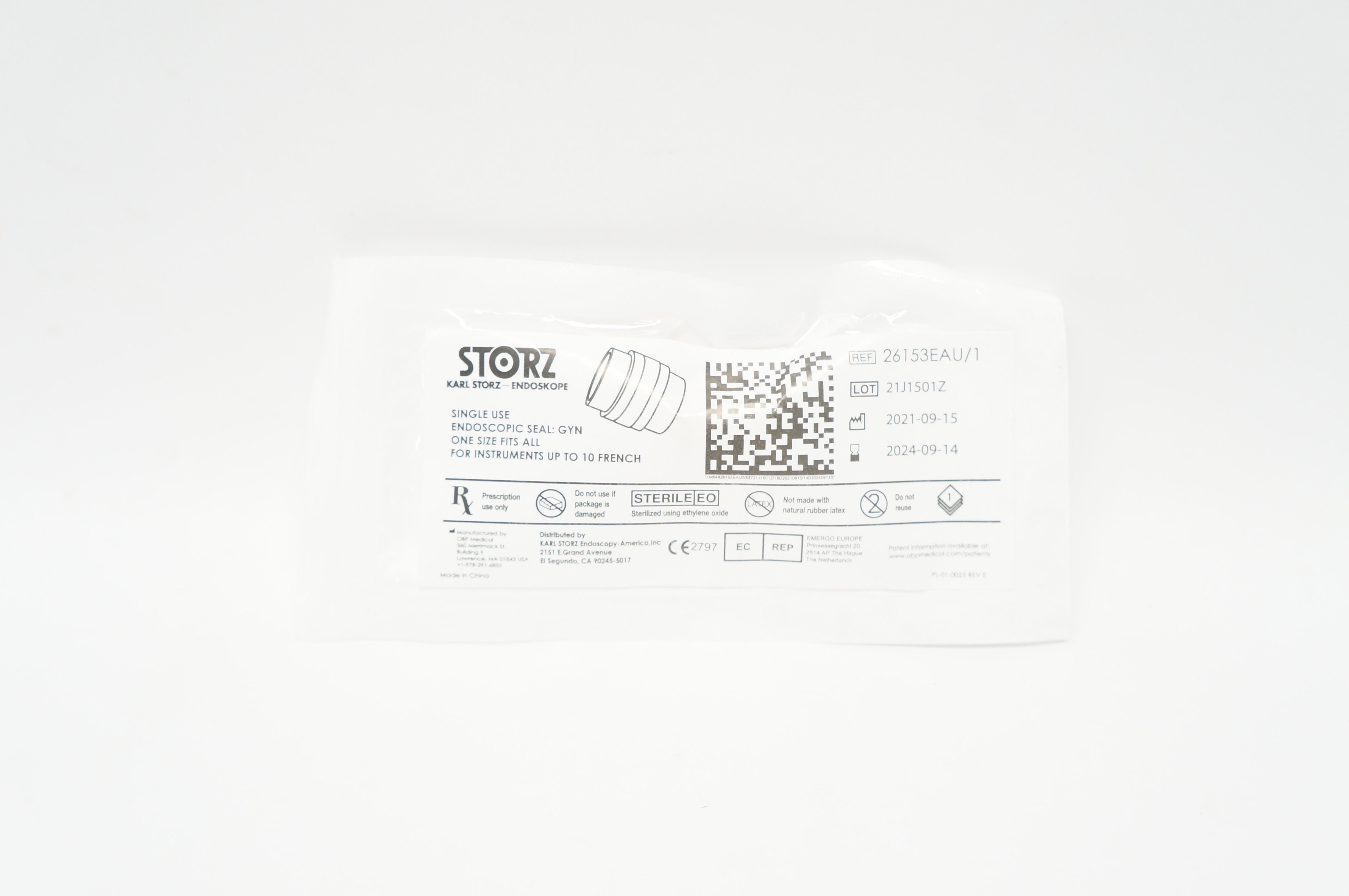 Karl Storz 26153EAU/1 Endoscopic Seal GYN