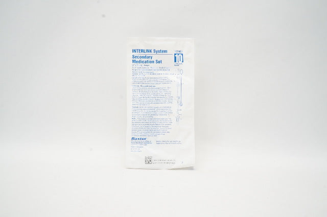 Baxter 2C7451 Interlink System Secondary Medication Set 10 Drops/mL 37inch