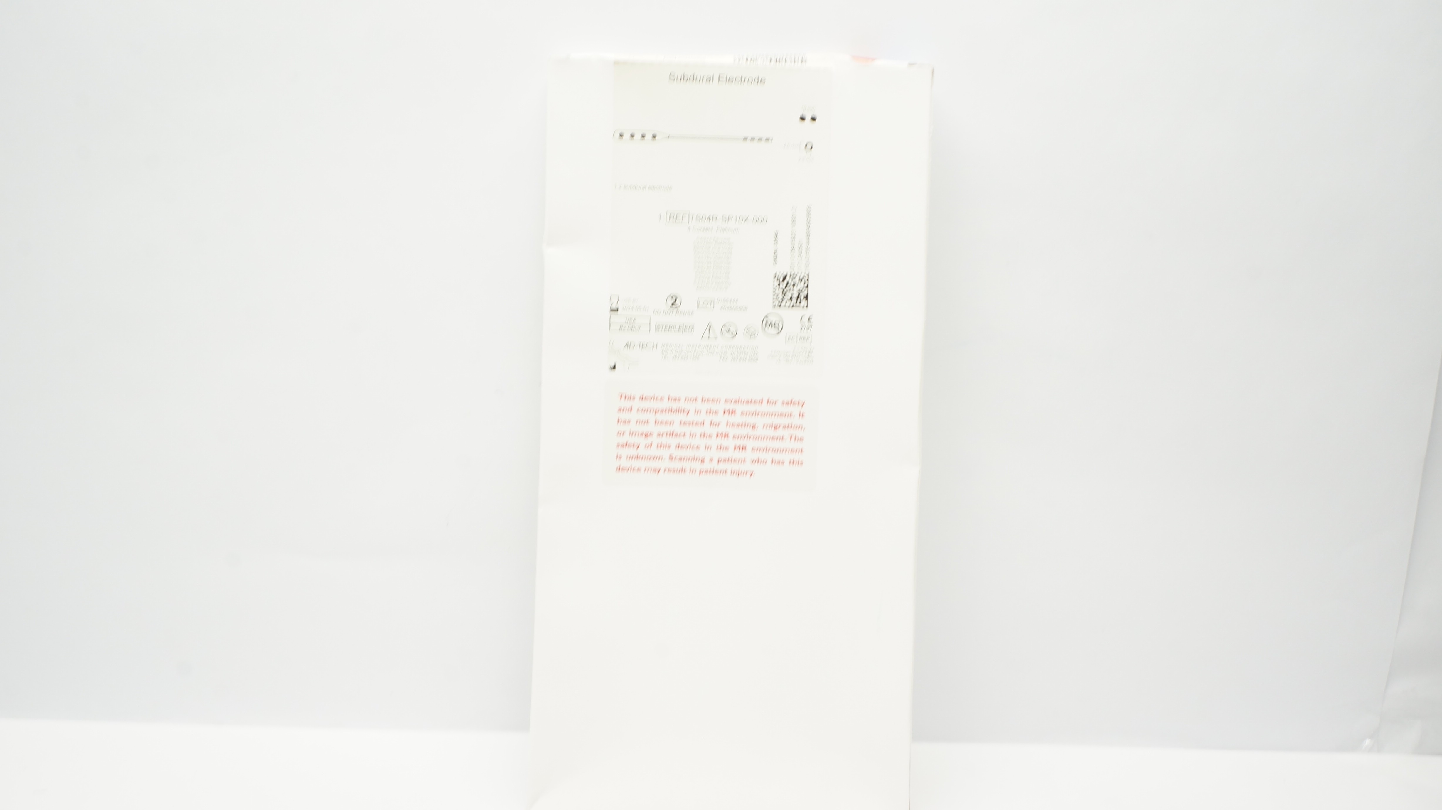 AD Tech TS04R-SP10X-000 Subdural Electrode,Platinum,4 Contact (x)