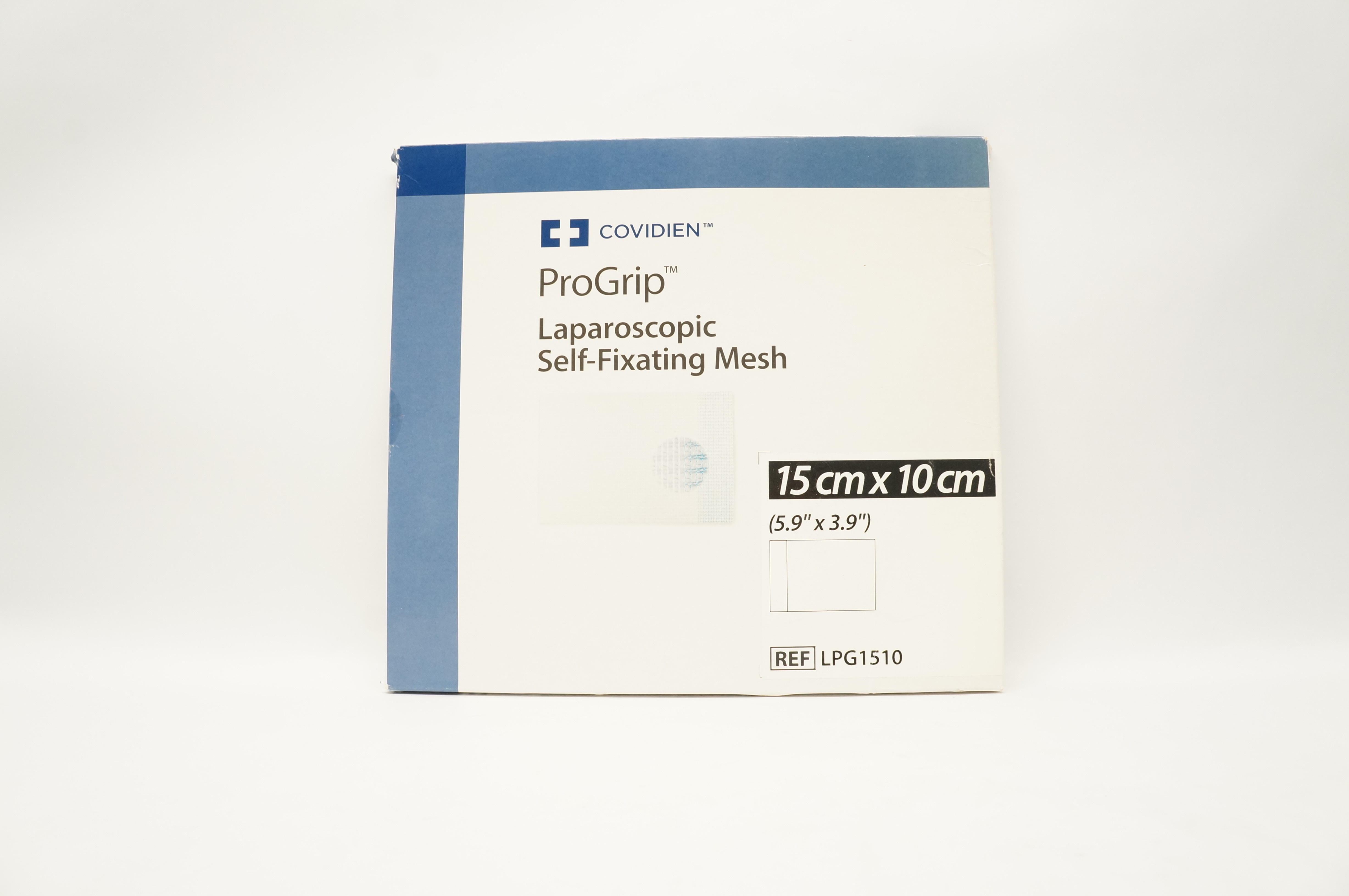 Covidien LPG1510AL ProGrip Laparoscopic Self-Fixating Mesh 5.9inch x 3.9inch (x)