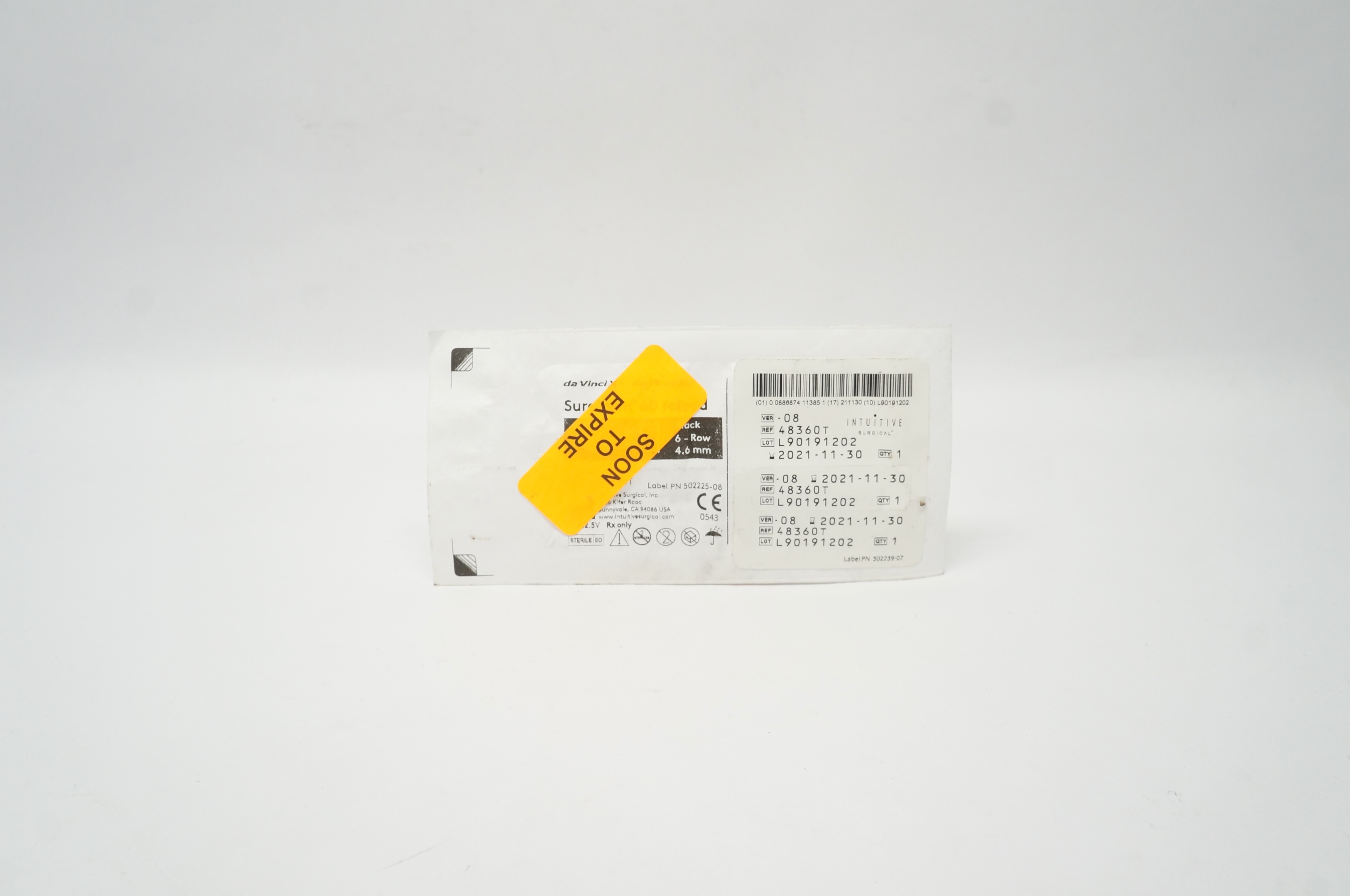 Intuitive Surgical 48360T Da Vinci X Xi SureForm 60mm Reload Black 6-Row 4.6mm