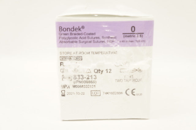 Teleflex 833-213 0 Bondek Green Braided-Coated Stres (x) - Box of 12
