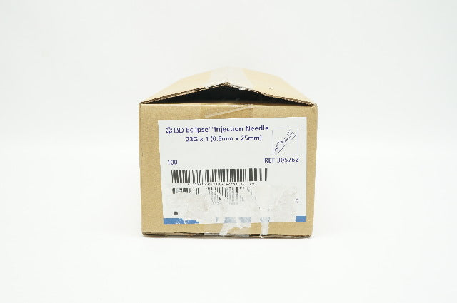 BD 305762 Eclipse Injection Ndle 23G x 1 - Box of 60