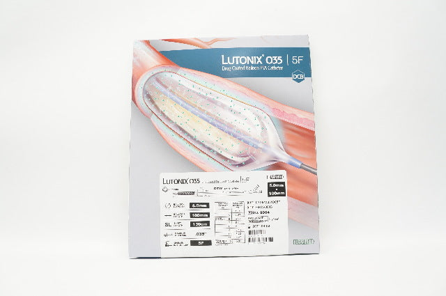 Bard LX3513051005F Lutonix 035 Drug Coated Balloon PTA Cath. 5F, 5.0 x 100mm