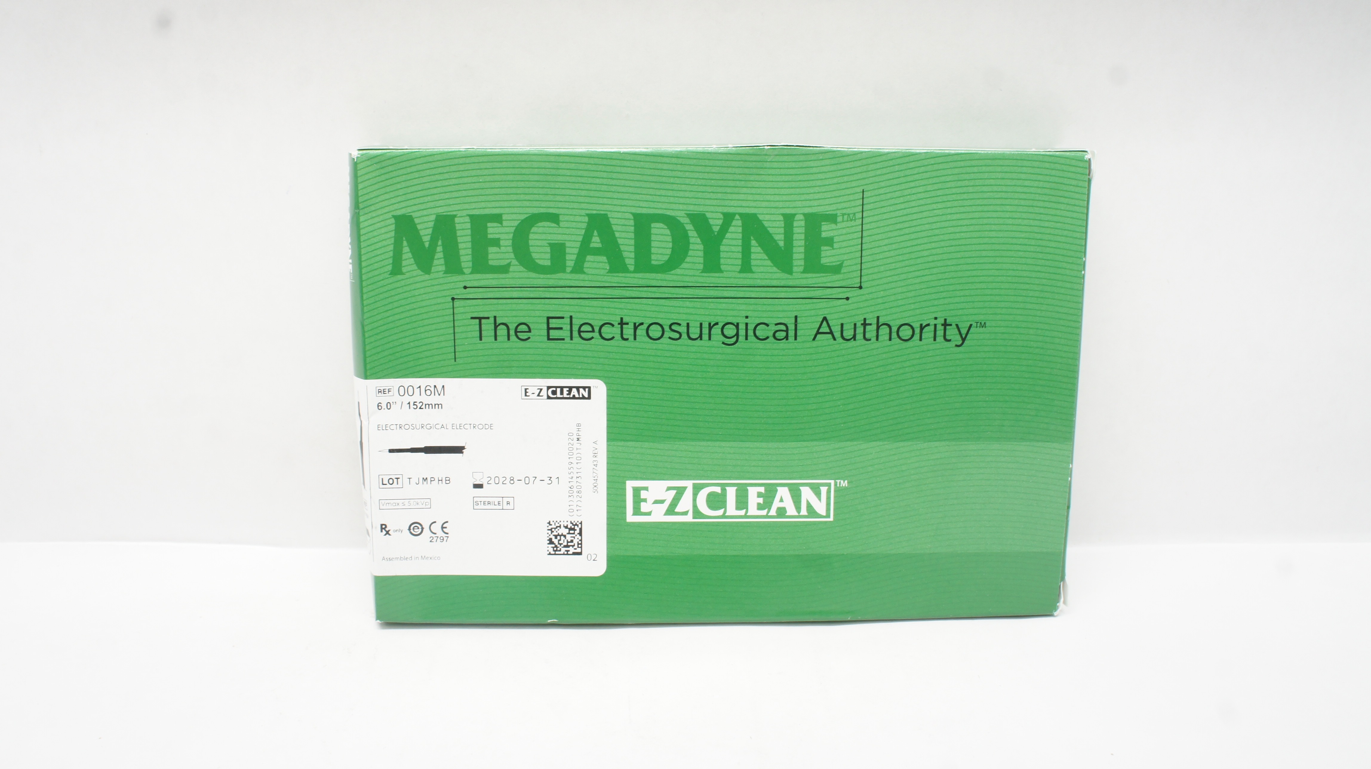 Megadyne 0016M EZ Clean Electrosurgical Electrode 6.0inch Box of 12