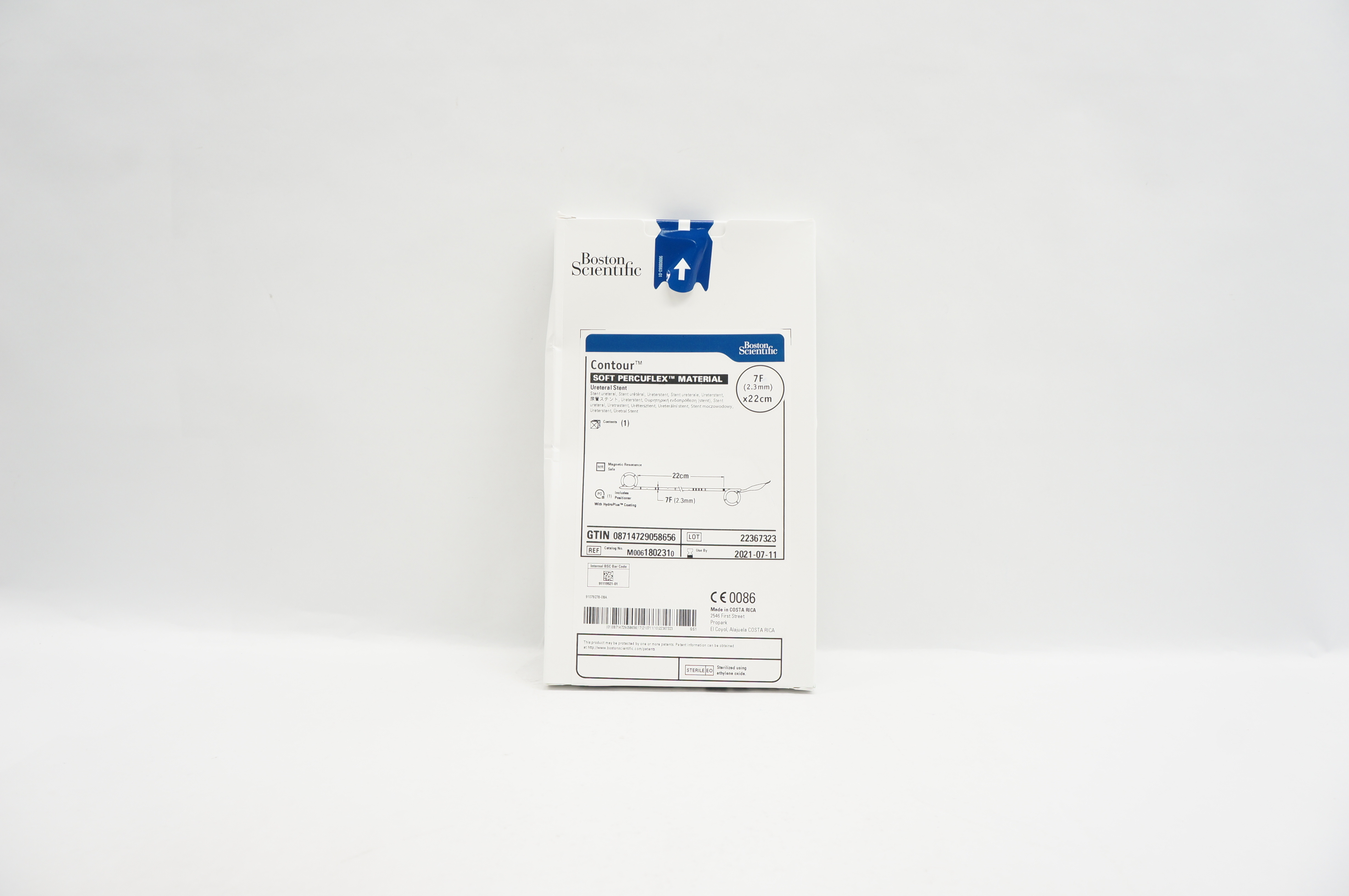 Boston Scientific M0061802310 Percuflex Material Ureteral Stnt 7F x 22 cm (x)