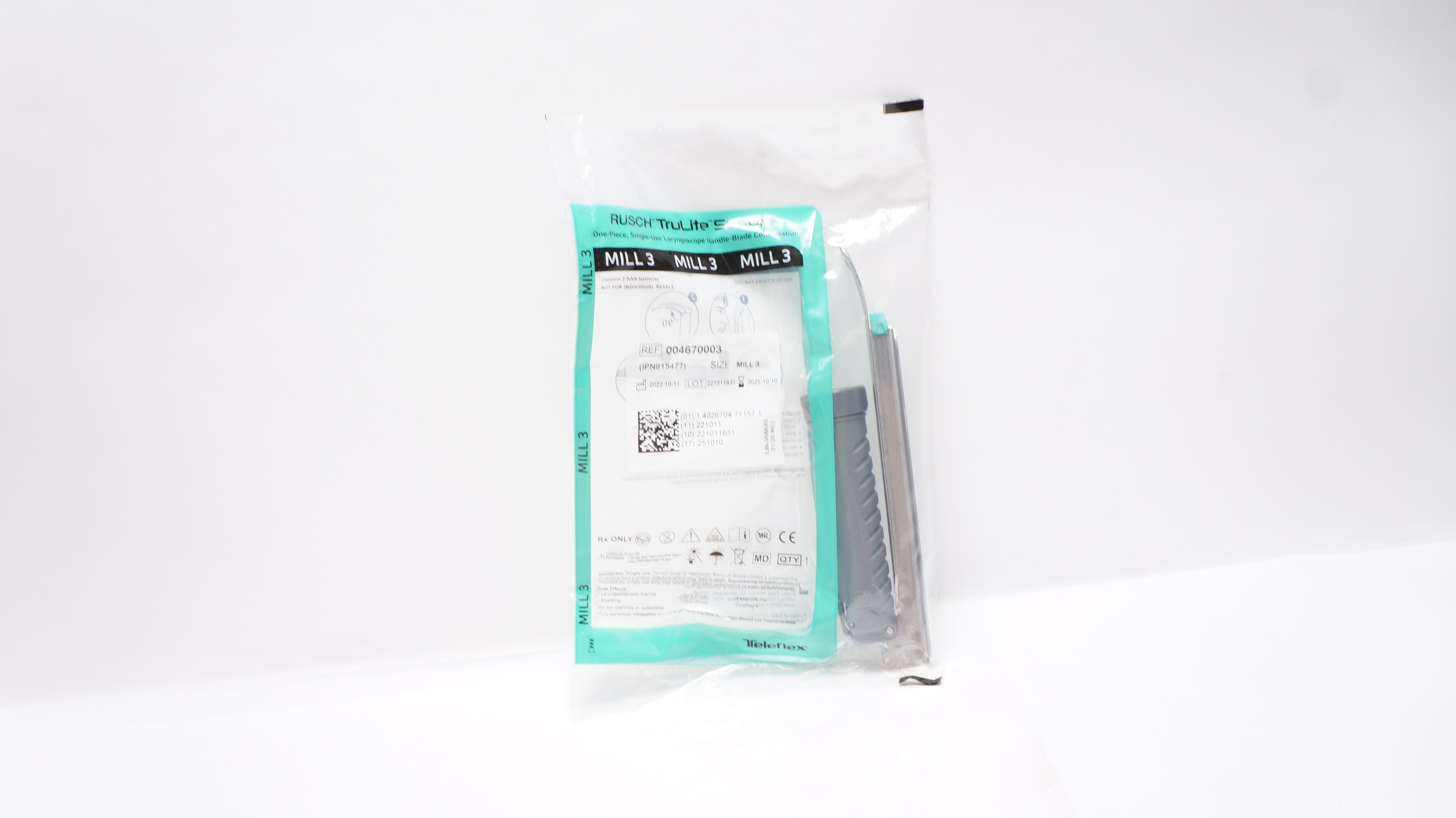Teleflex 004670003 TruLite Secure Laryngoscope Handle-Blade Combination ...