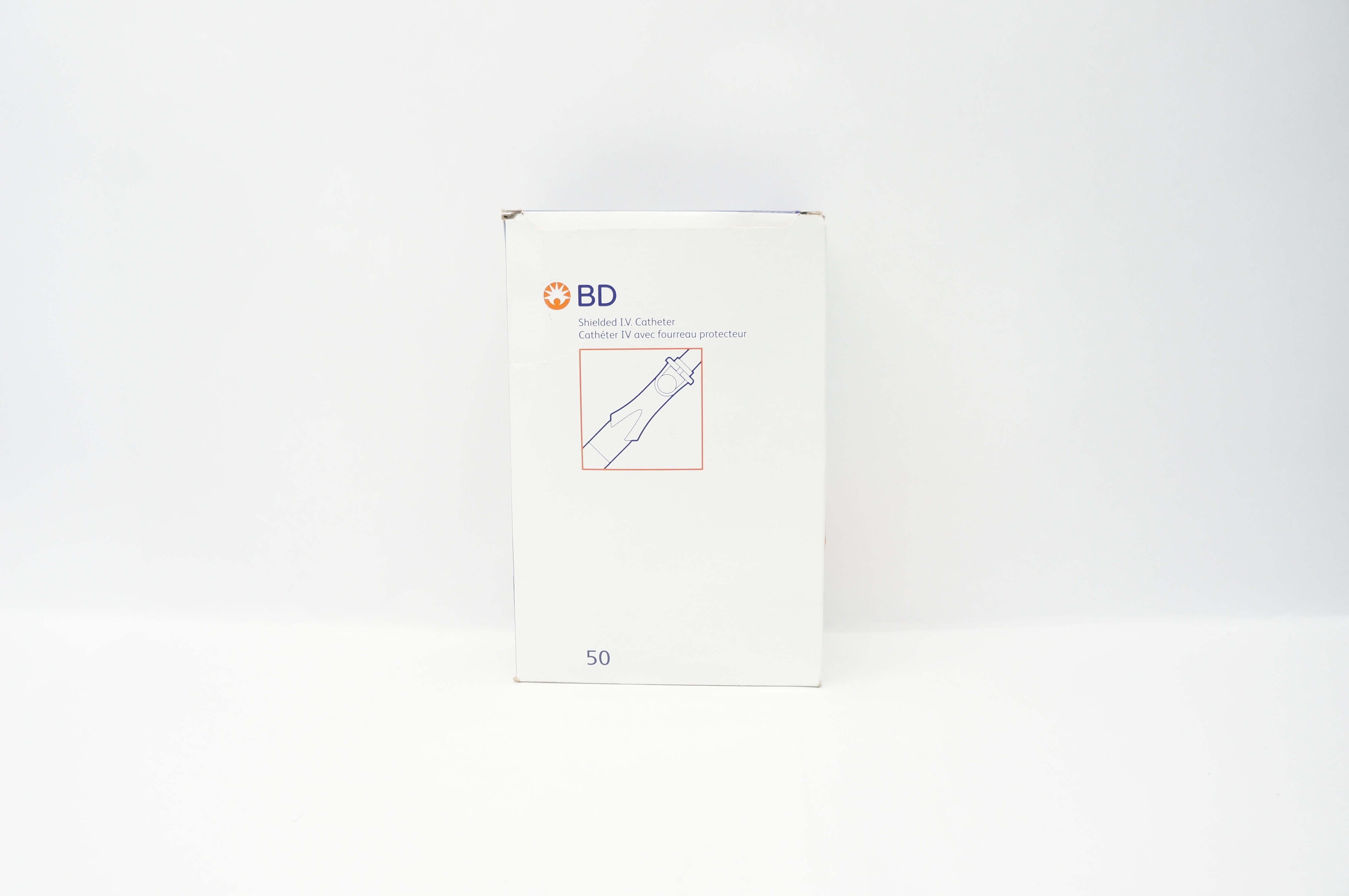 BD 381467 Insyte Autoguard Cath. 14Ga x 1.75inch 330ml/min (x) - Box of 50