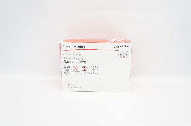 Cardinal Health TD-14 Transparent Dressing w/Border 2.375x 2.75inch - Box of 100