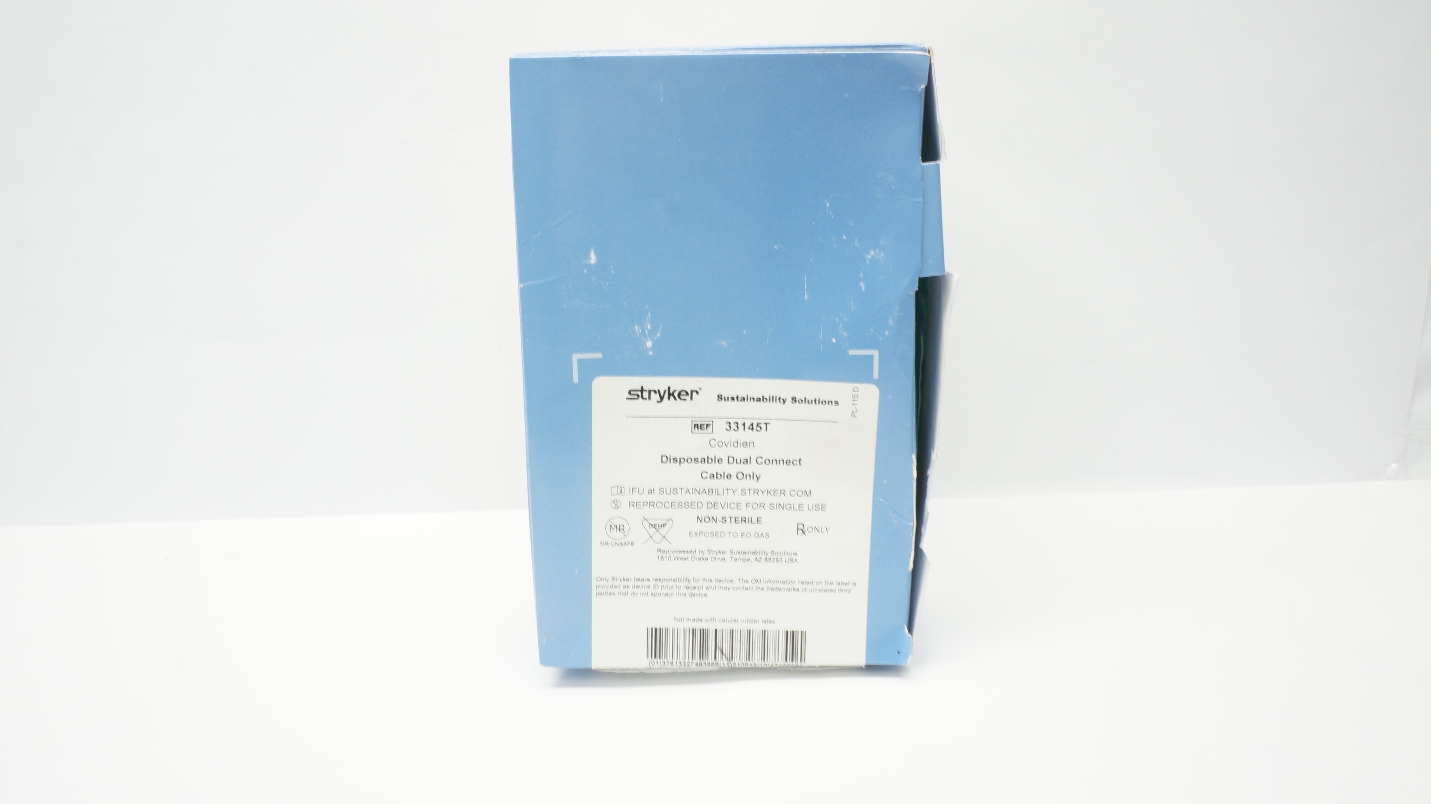 Stryker 33145T Covidien Disposable Dual Connect Cable Only - Box of 9