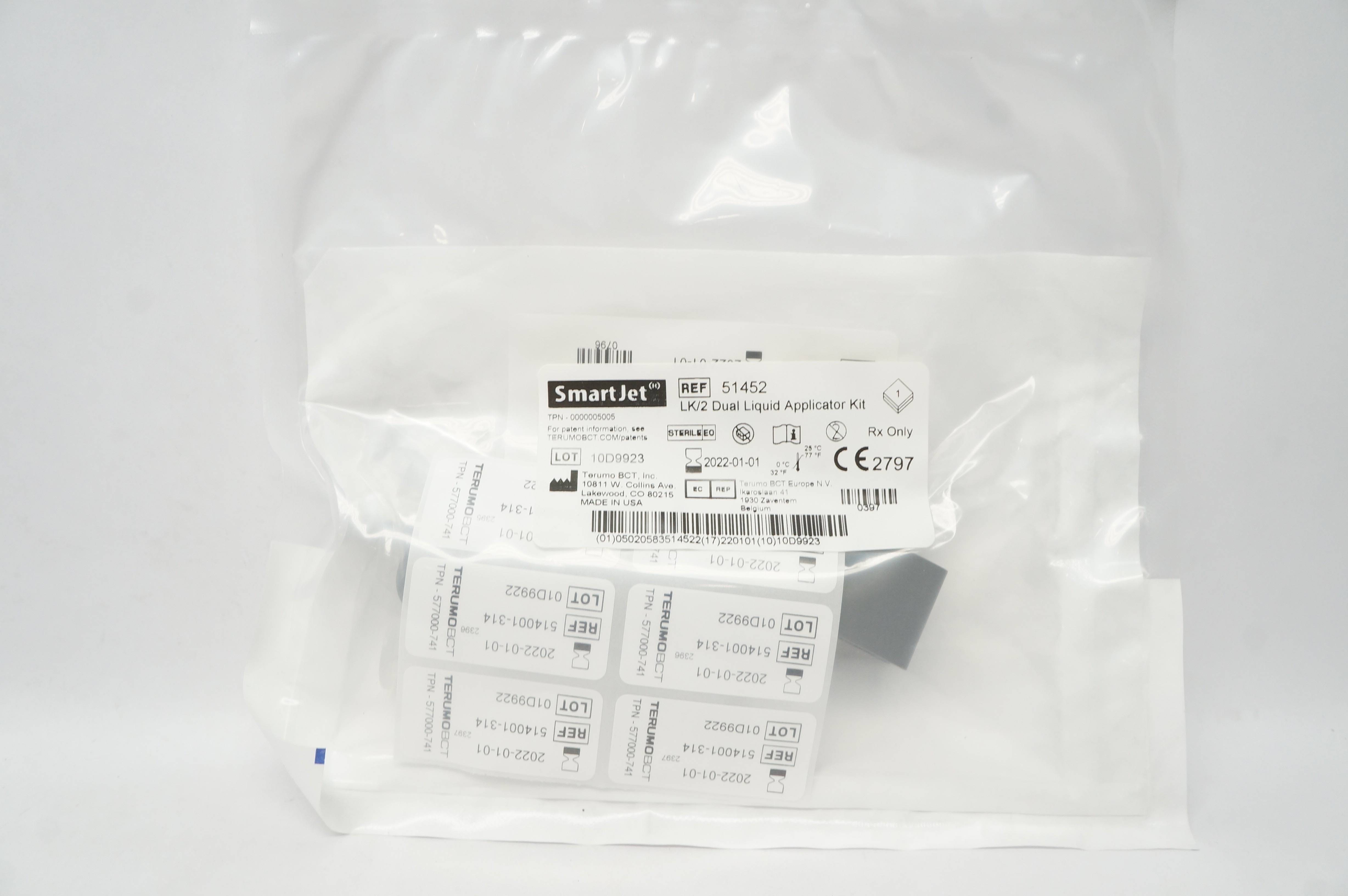 Terumo 51452 SmartJet LK/2 Dual Liquid Applicator Kit (x)