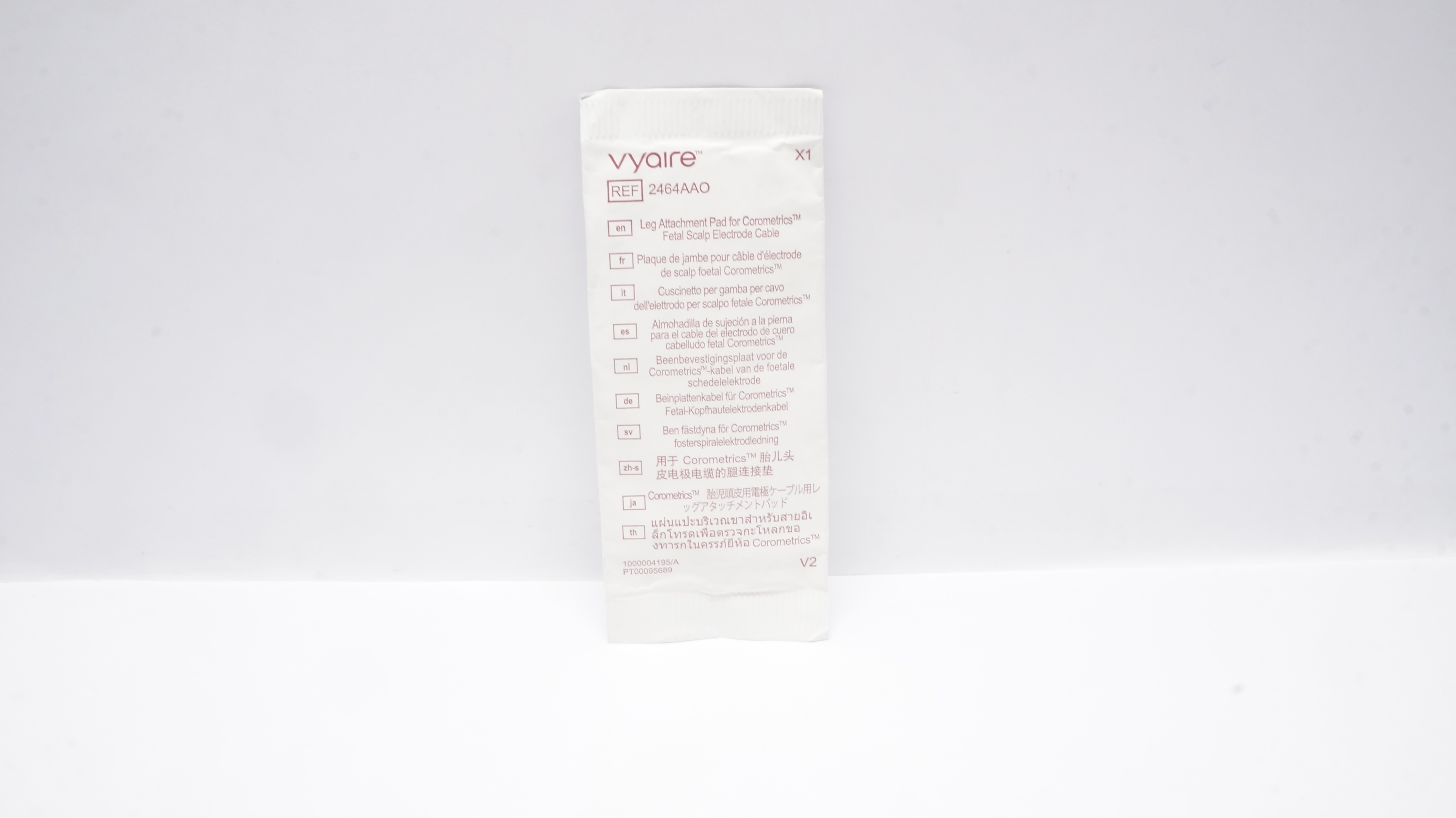 Vyaire 2464AAO Leg Attachment Pad For Corometrics Fetal Scalp Electrode Cable(x)