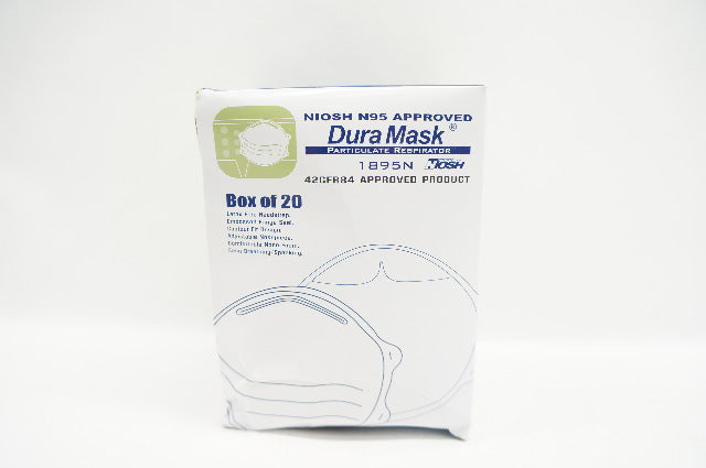 Dura Mask 42CFR84, N95 Particulate Respirator 1895N - Box of 20