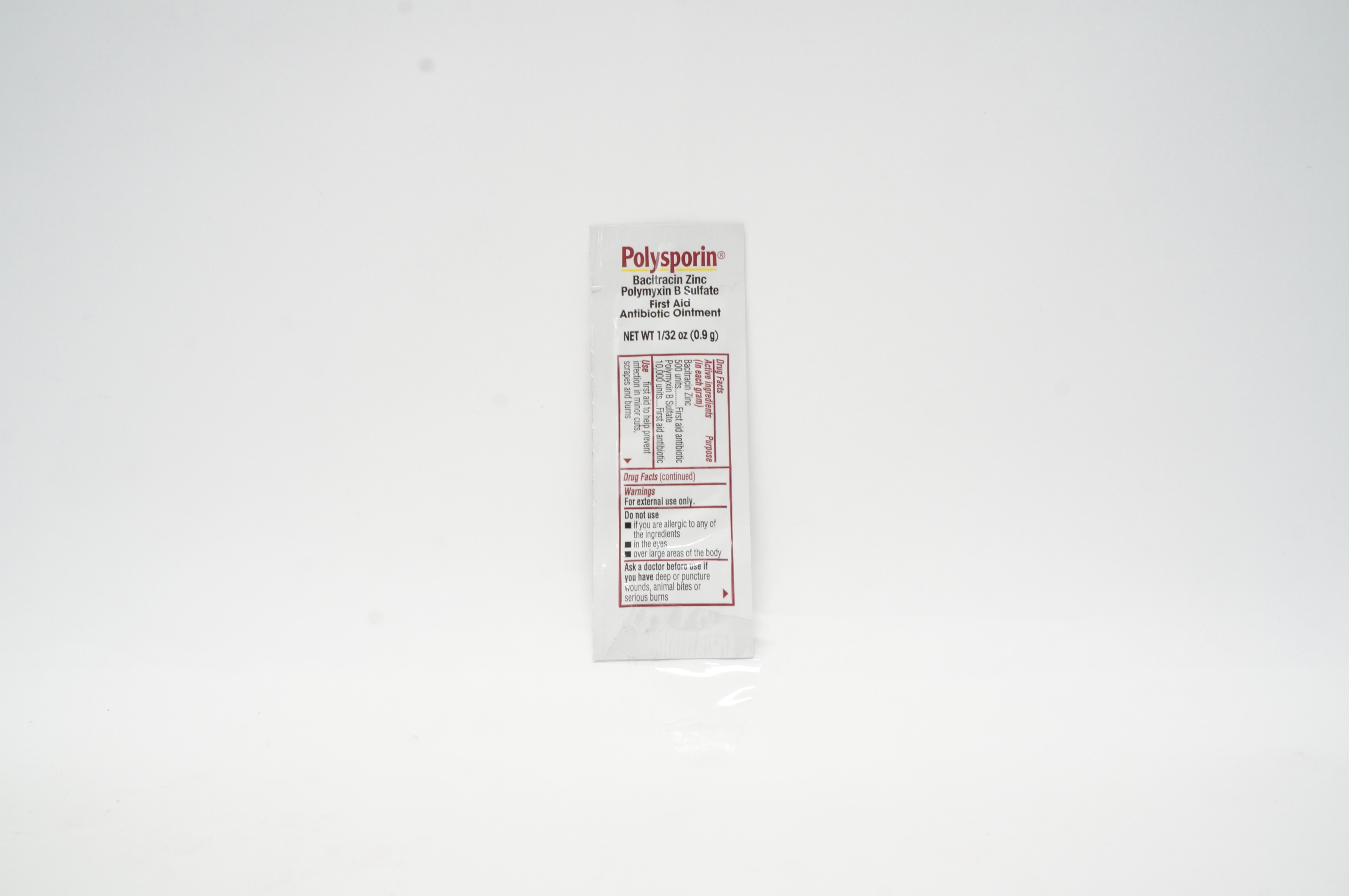 Johnson & Johnson Polysporin First Aid Antibiotic Ointment (x)