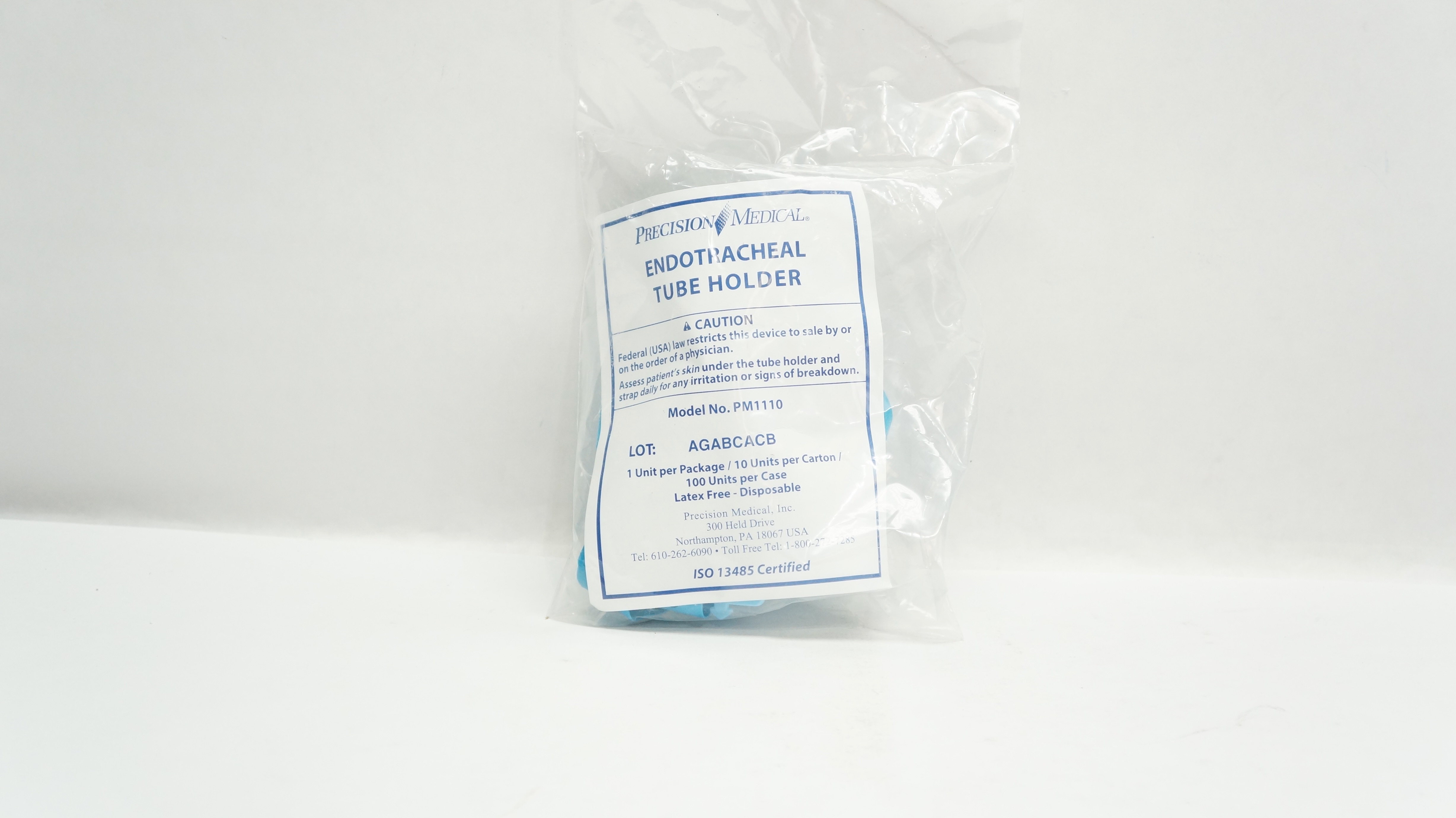 Precision Medical PM1110 Endotracheal Tube Holder